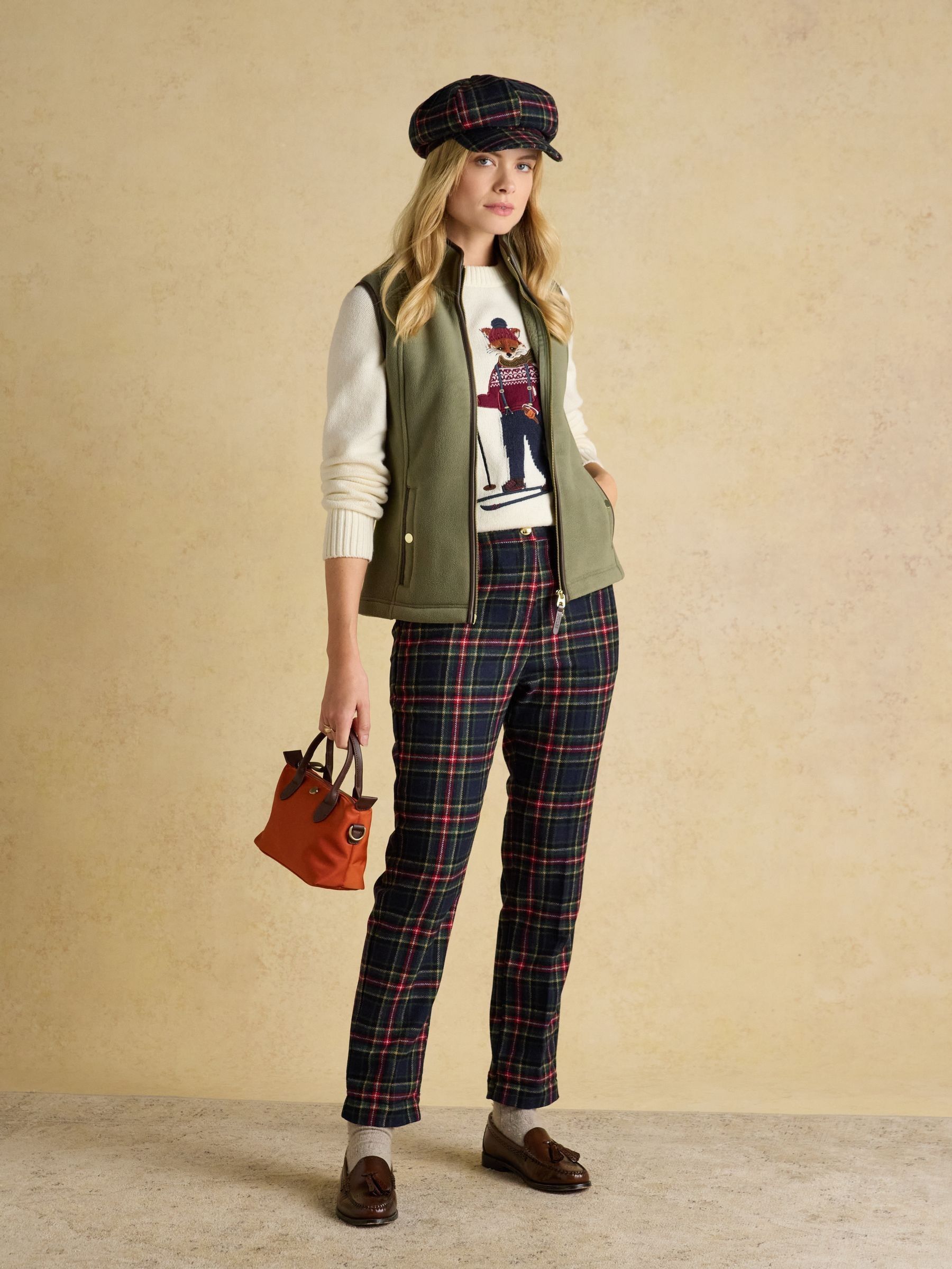 Heritage Light Green Fleece Gilet - Image 3 of 10