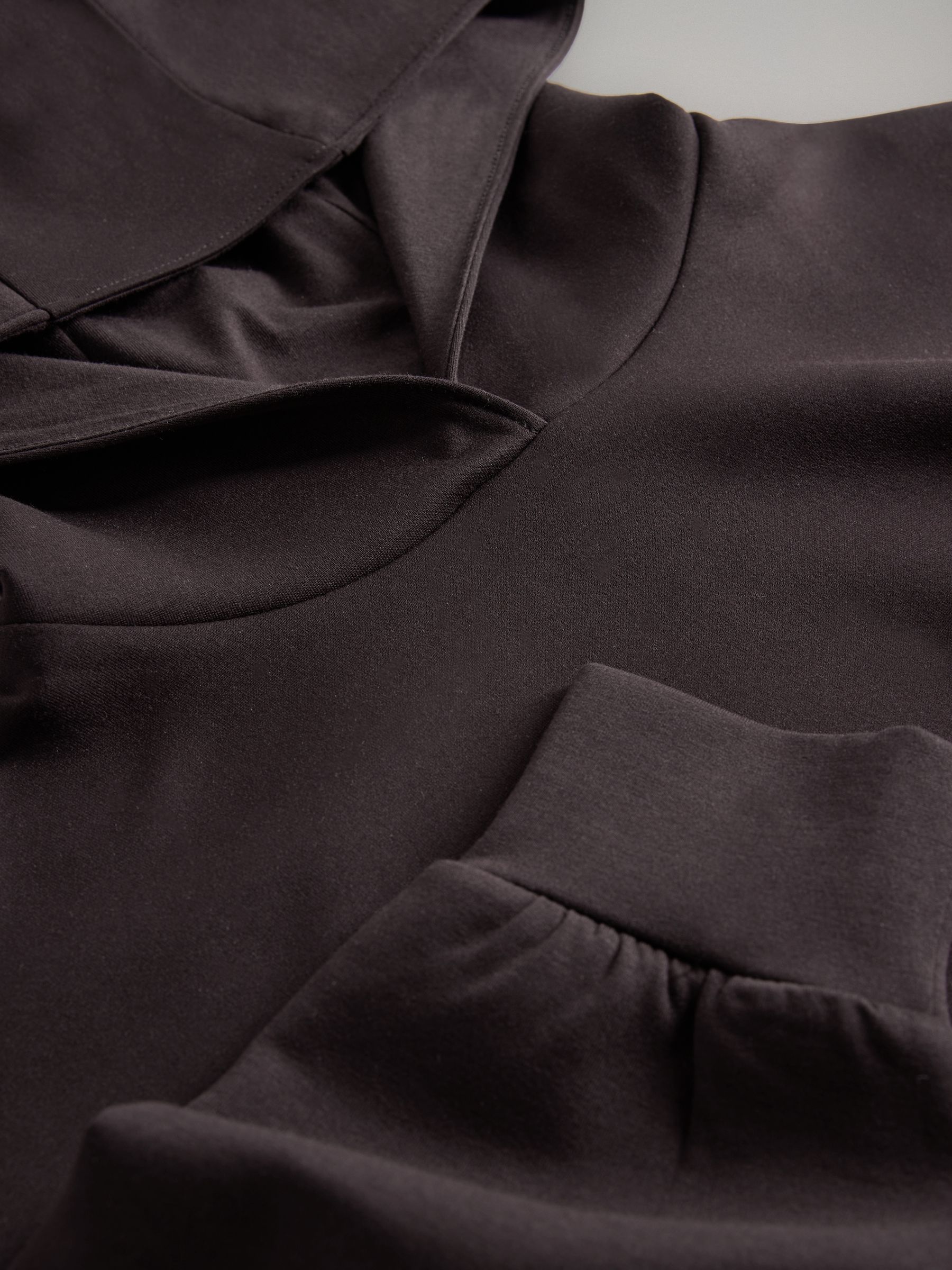 Scuba Hoodie And Barrel Jogger Set Chocolate Brown - Image 6 of 6