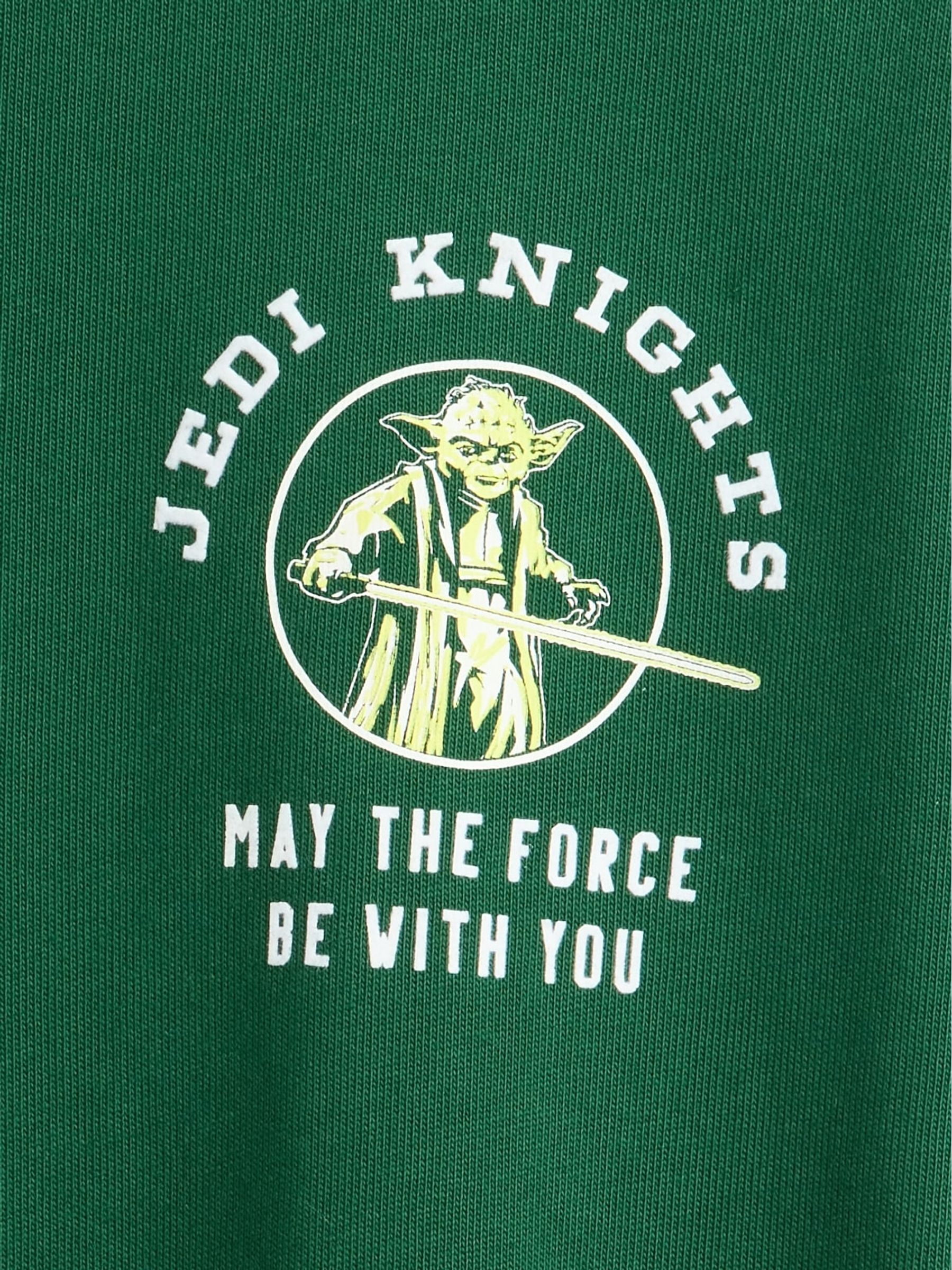 Green Star Wars Graphic T-Shirt - Image 3 of 3 Green Star Wars Graphic T-Shirt - Image 3 of 3