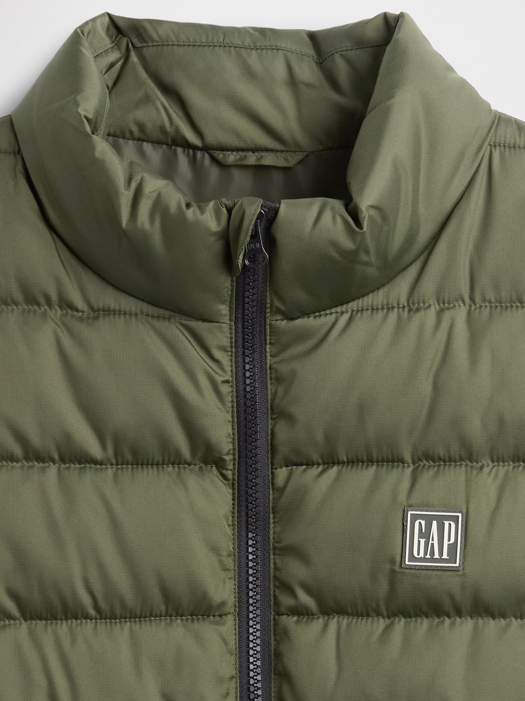 Green Relaxed ColdControl Puffer Vest - Image 4 of 4