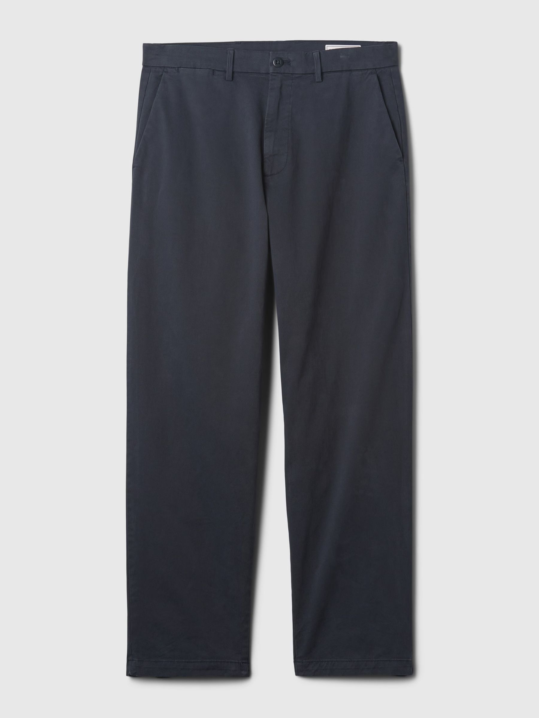 Blue Modern Baggy Khakis Trousers - Image 5 of 5