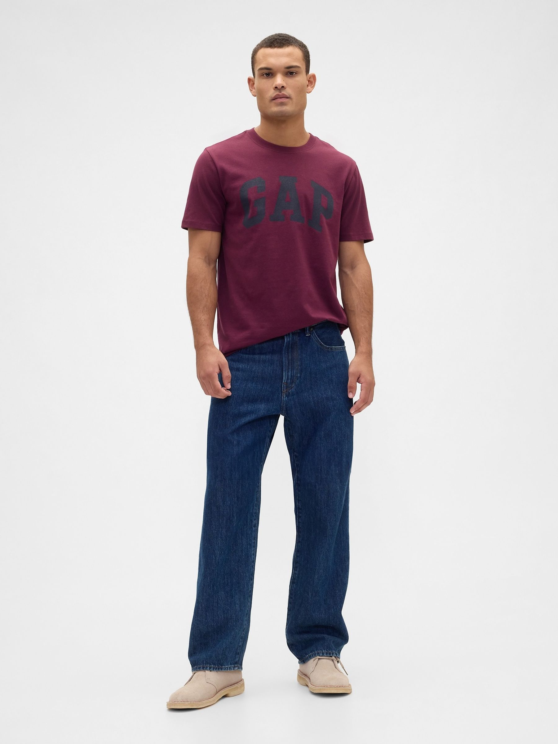 Red Everyday Soft Logo T-Shirt - Image 3 of 5