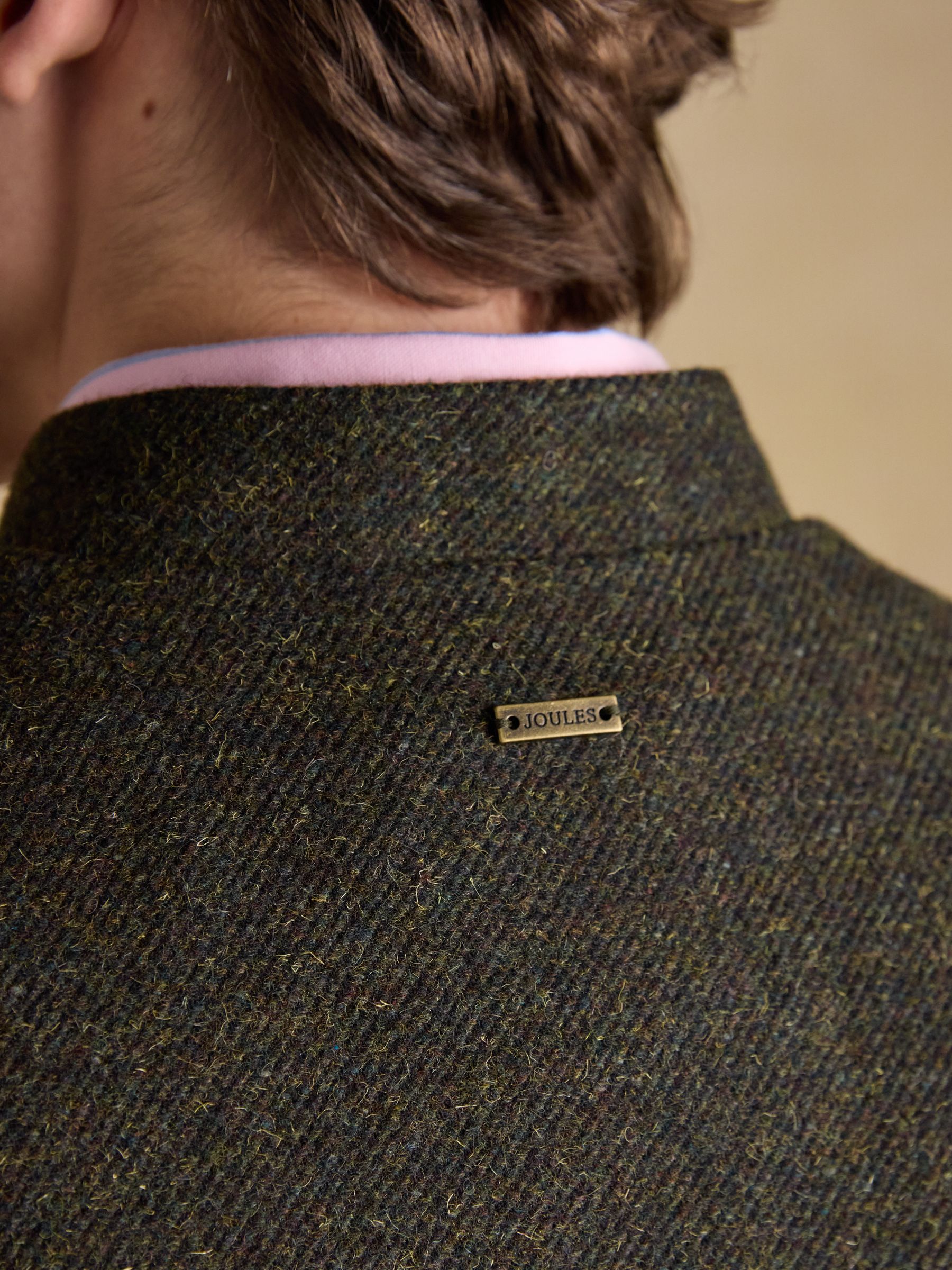 Green Tweed Gilet - Image 11 of 12