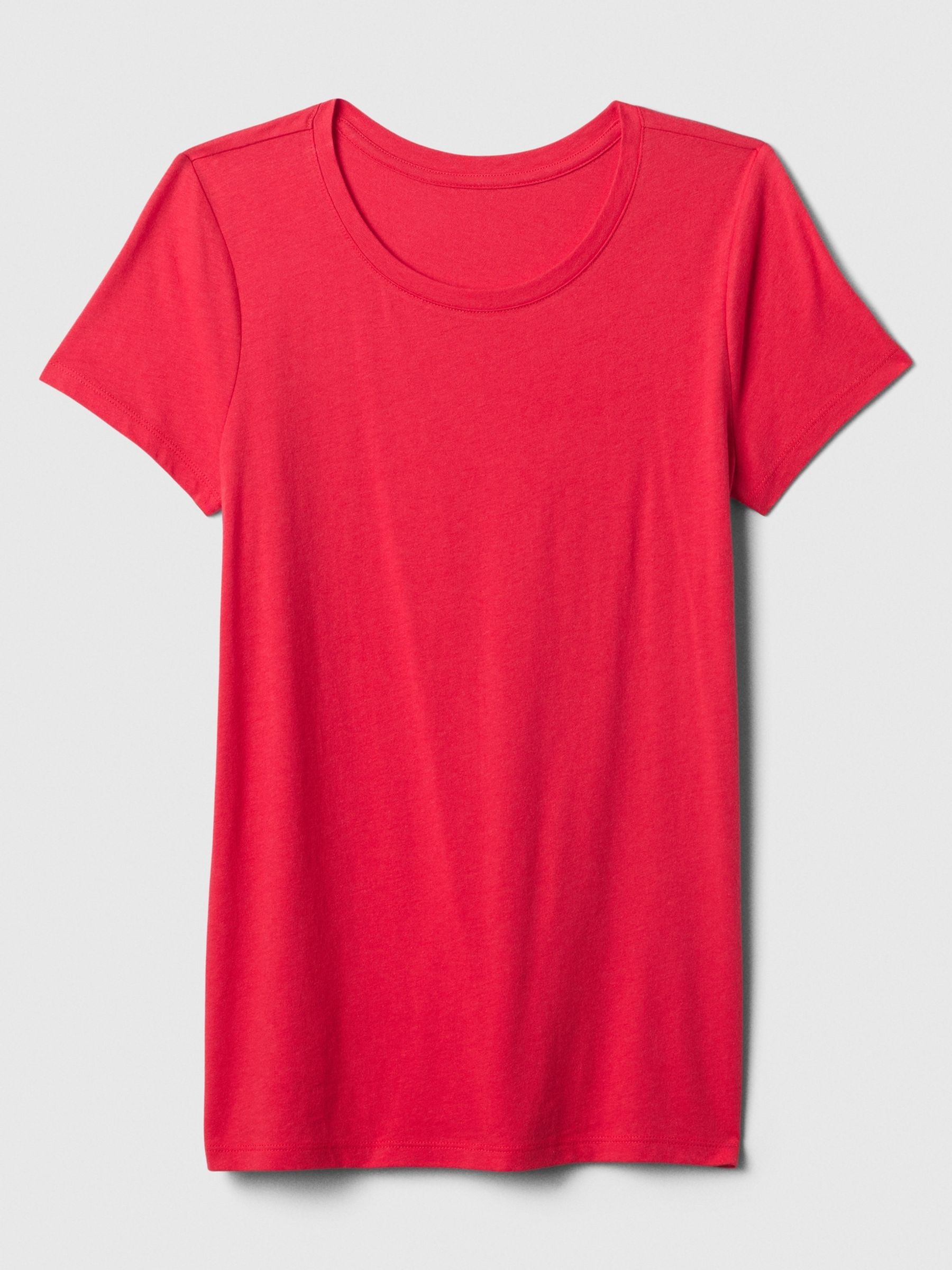 Red Favourite Crew Neck Short Sleeve T-Shirt - Image 5 of 5