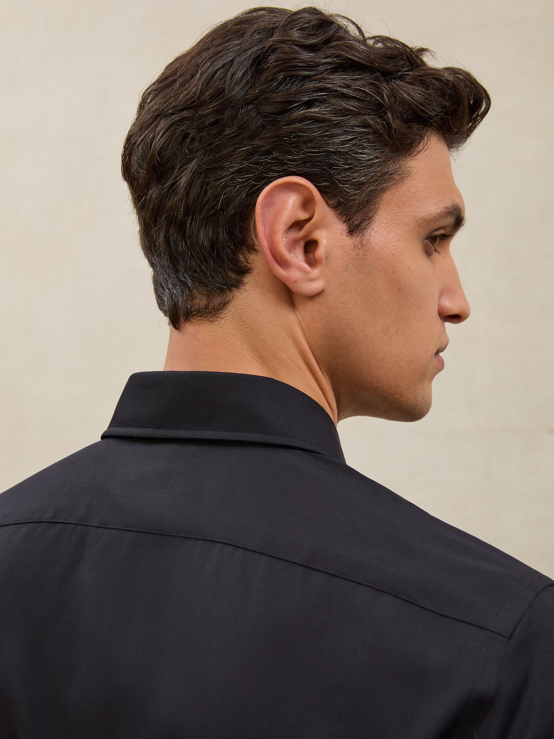 Atelier Regular-Fit Shirt in Navy - image 4