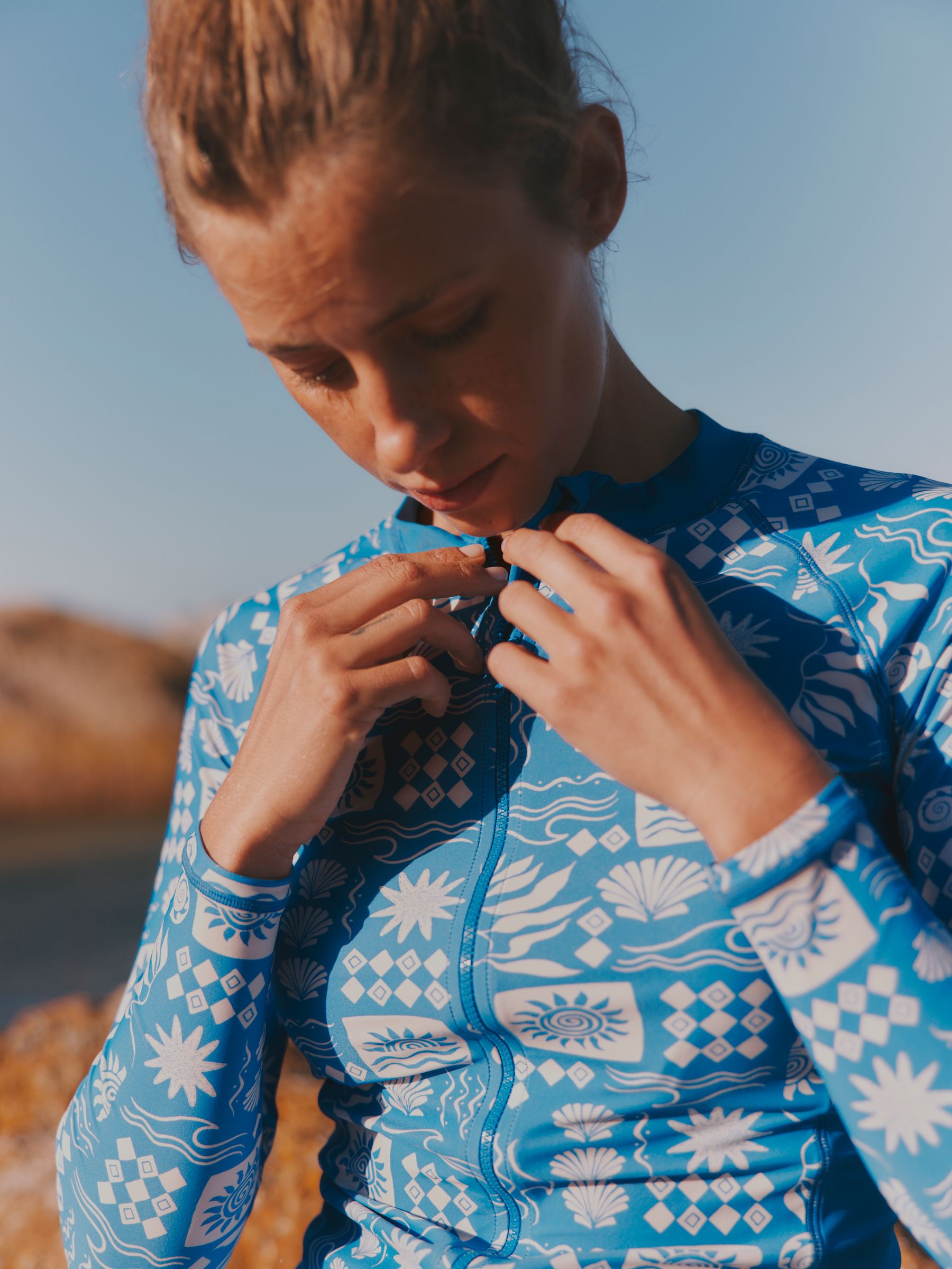 Blue MCS Rash Vest - Image 4 of 5