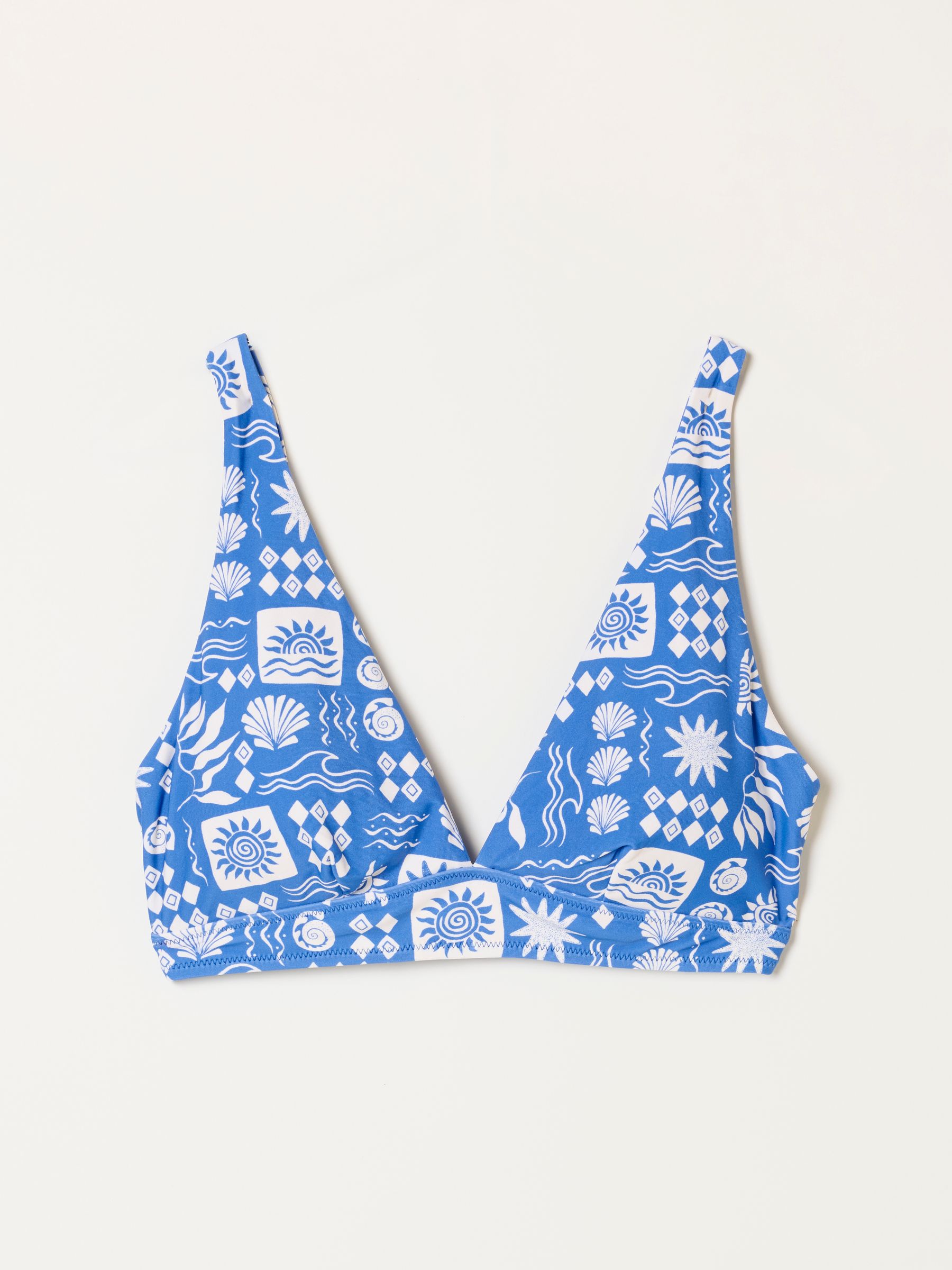 Blue MCS Bikini Crop Top - Image 5 of 5