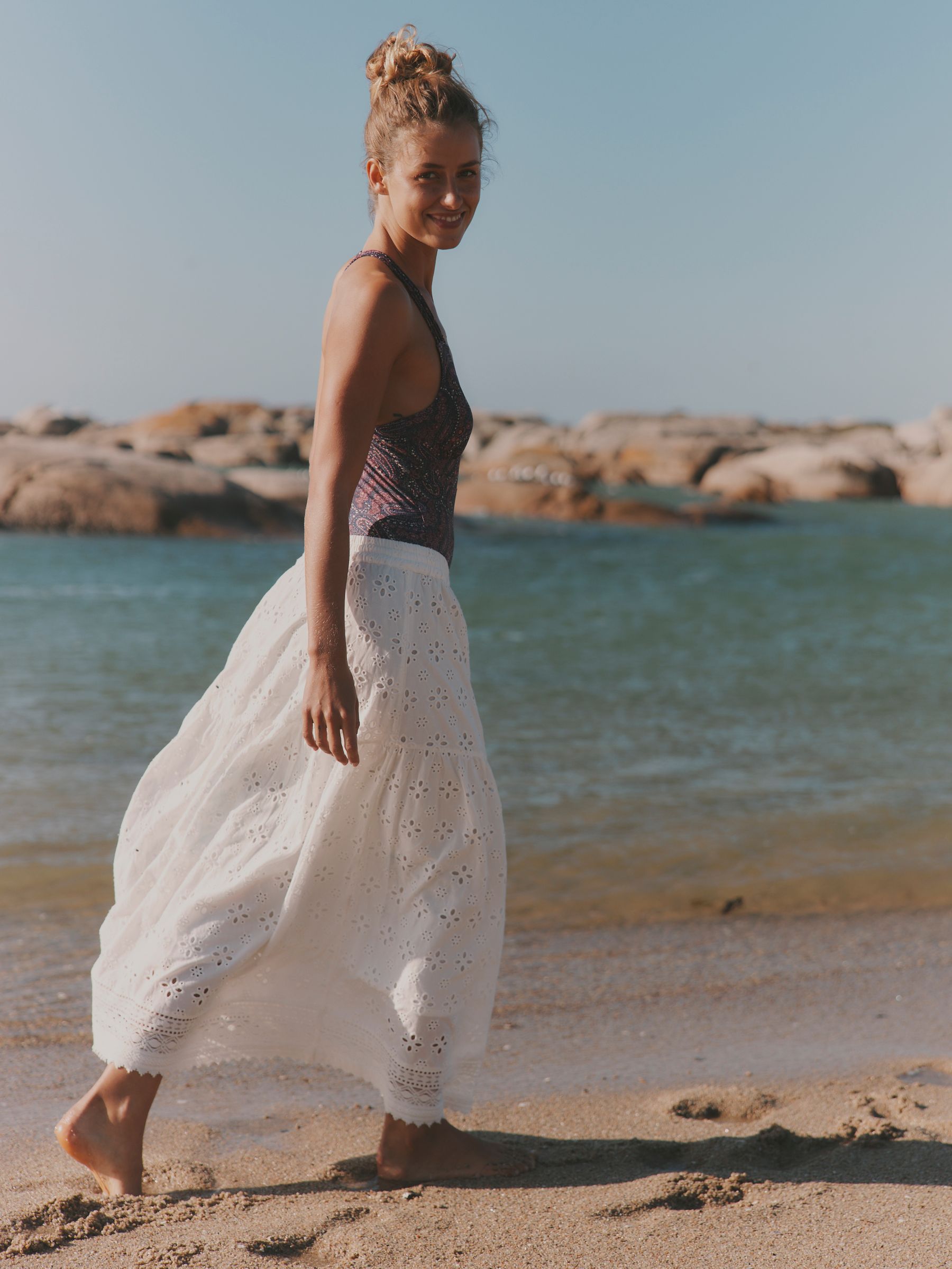 Purple Paisley Hope Macrame Swimsuit - Image 6 of 7