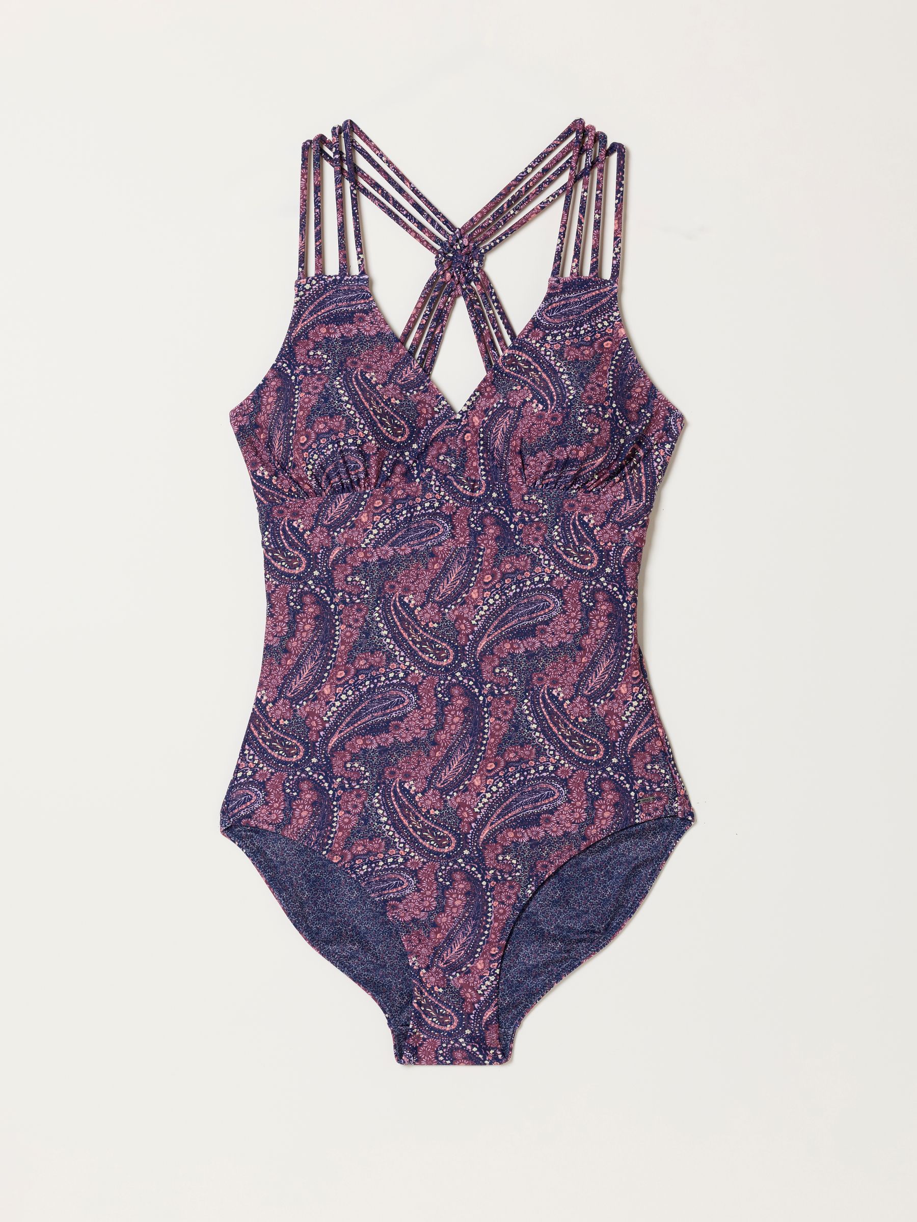Purple Paisley Hope Macrame Swimsuit - Image 7 of 7