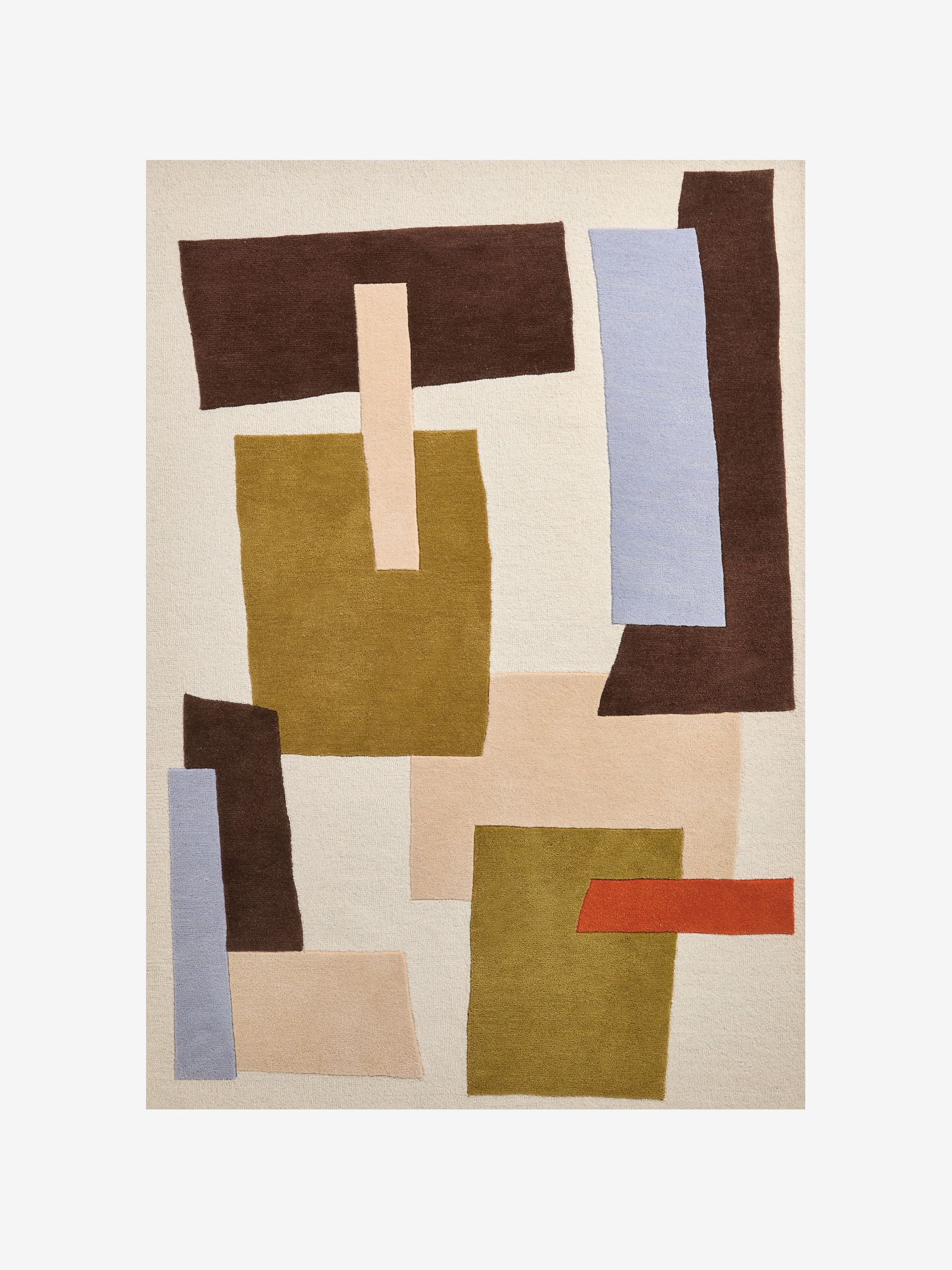 Venessla Wool Tufted Rug in Multi - Image 5 of 5