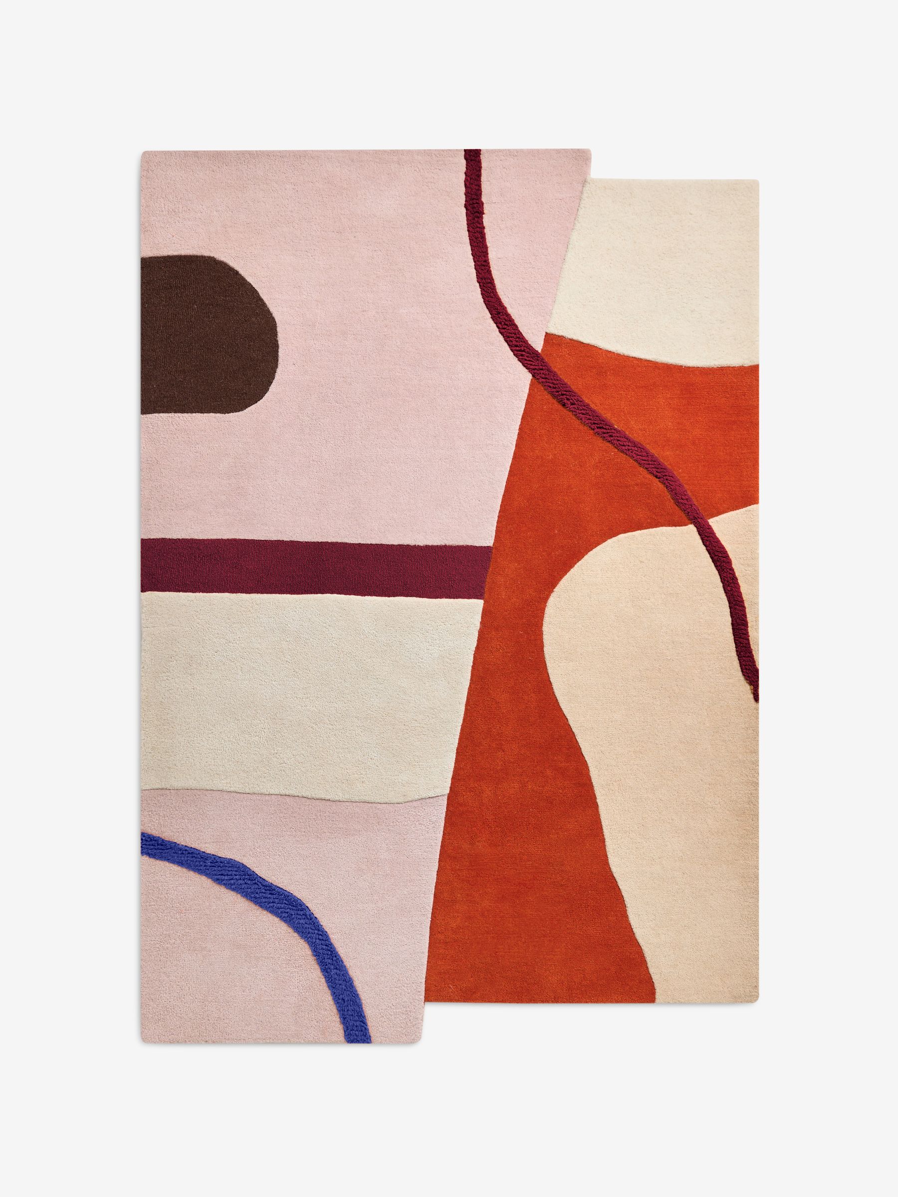 Frieda Wool Tufted Rug in Multi - Image 5 of 5