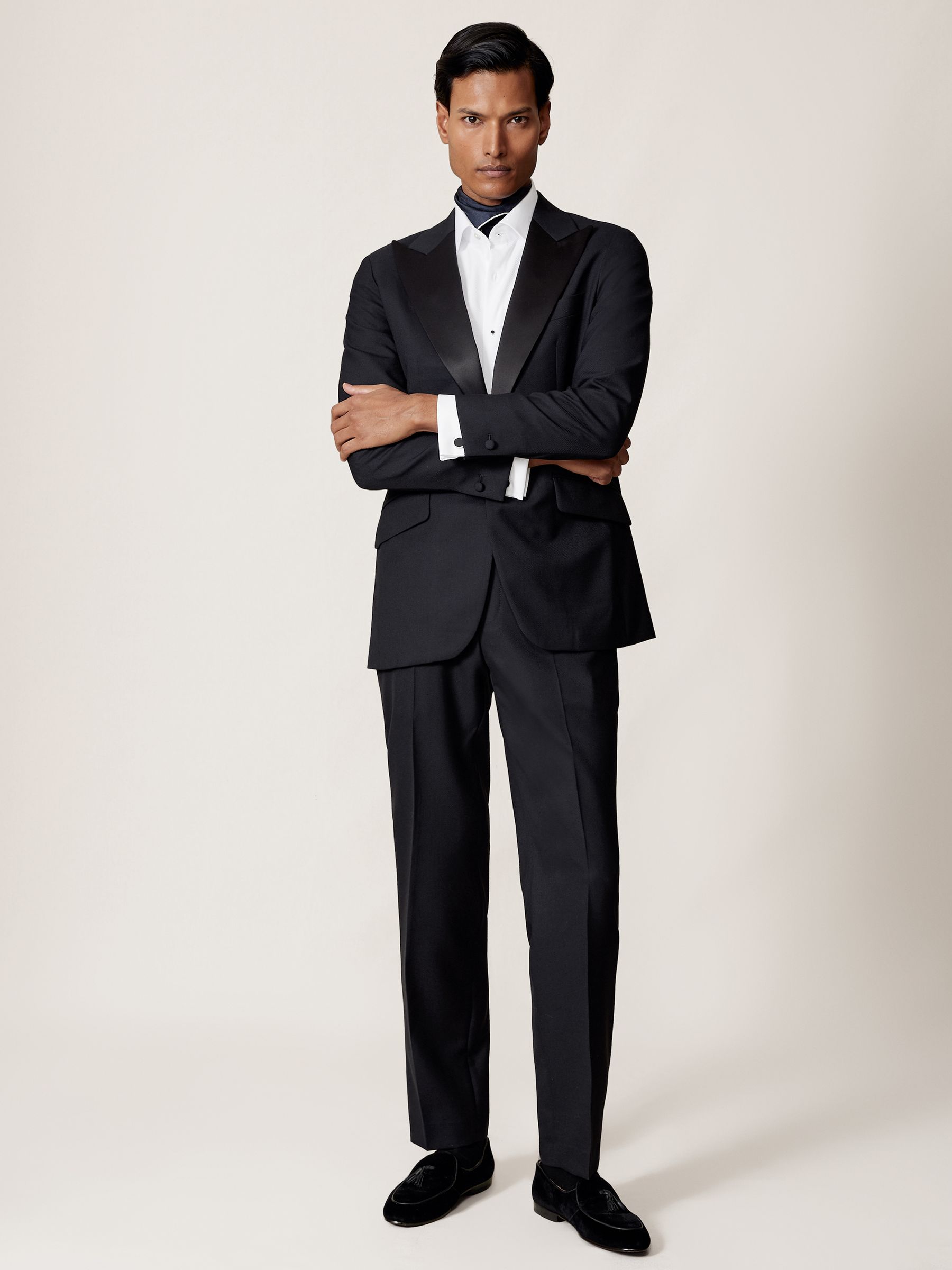Suit Jacket in Navy - Image 3 of 9
