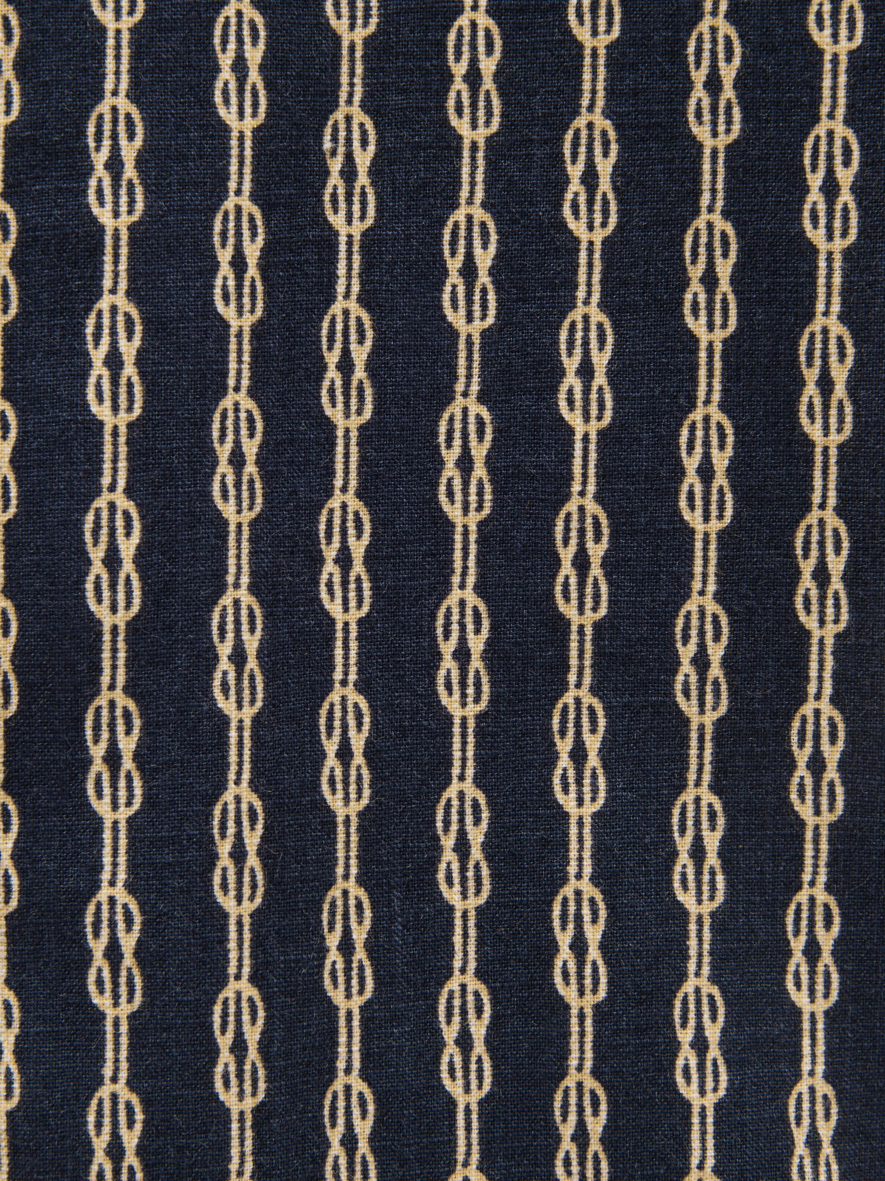 Boys' Sonny Navy Blue Printed Woven Shirt - Image 6 of 6