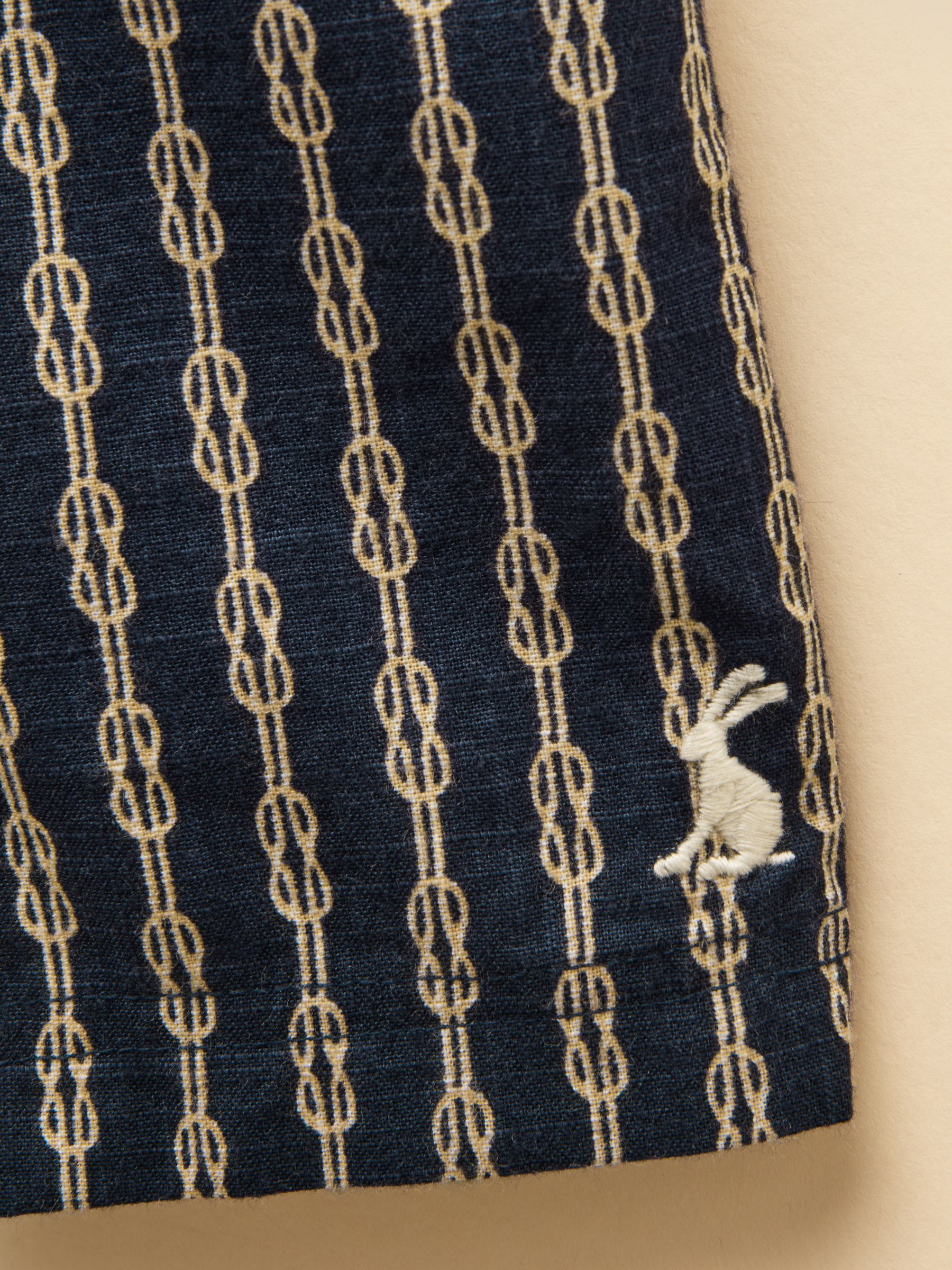 Boys' Hadley Navy Blue Cotton Woven Shorts - Image 4 of 5