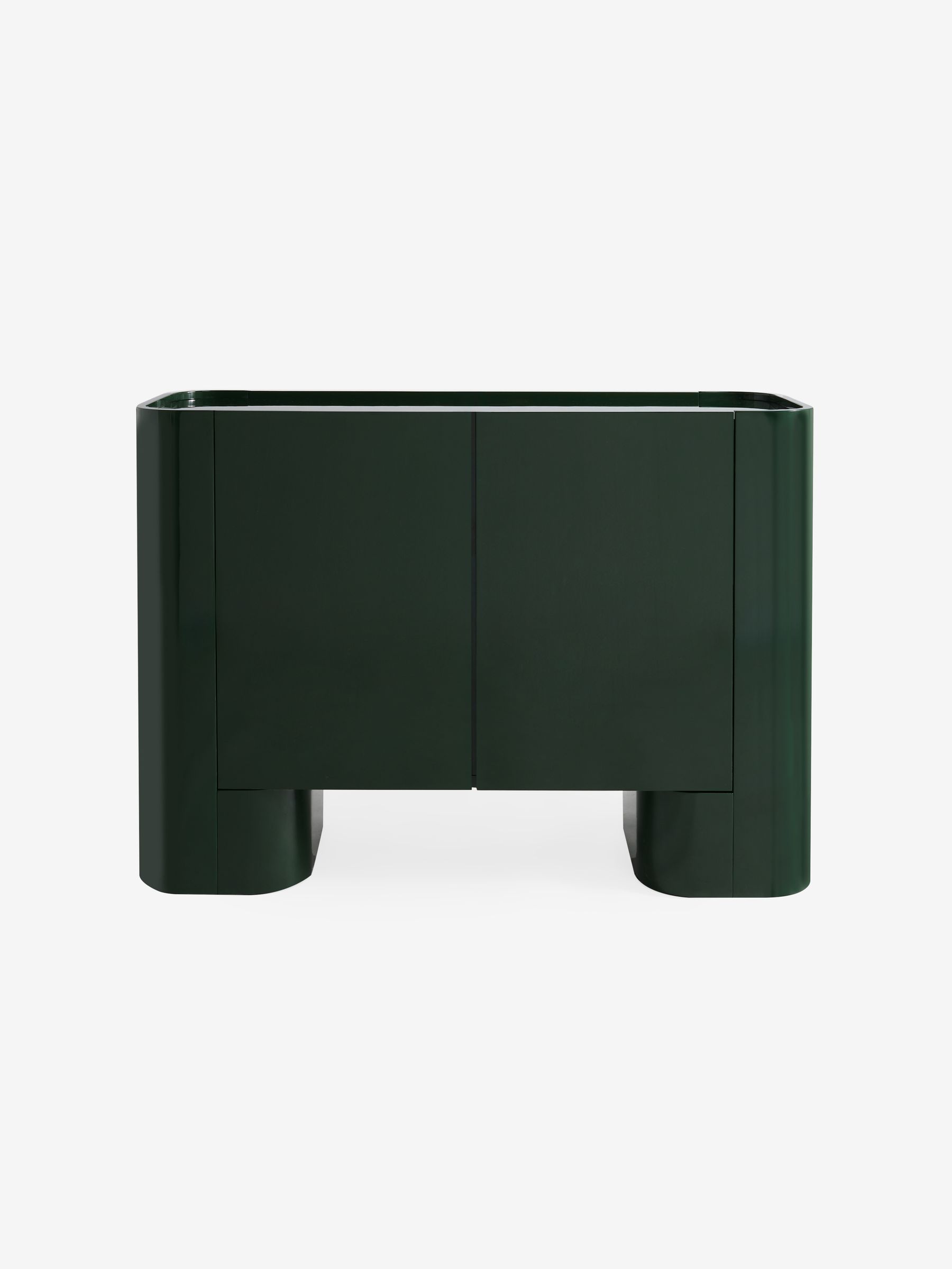 Kain Small Sideboard in Dark Green Gloss - Image 5 of 5 Kain Small Sideboard in Dark Green Gloss - Image 5 of 5