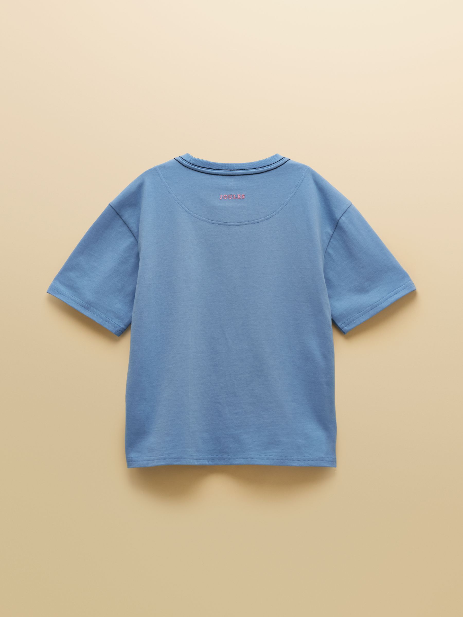 Boys' Archie Blue Dino Applique Graphic T-Shirt - Image 2 of 5