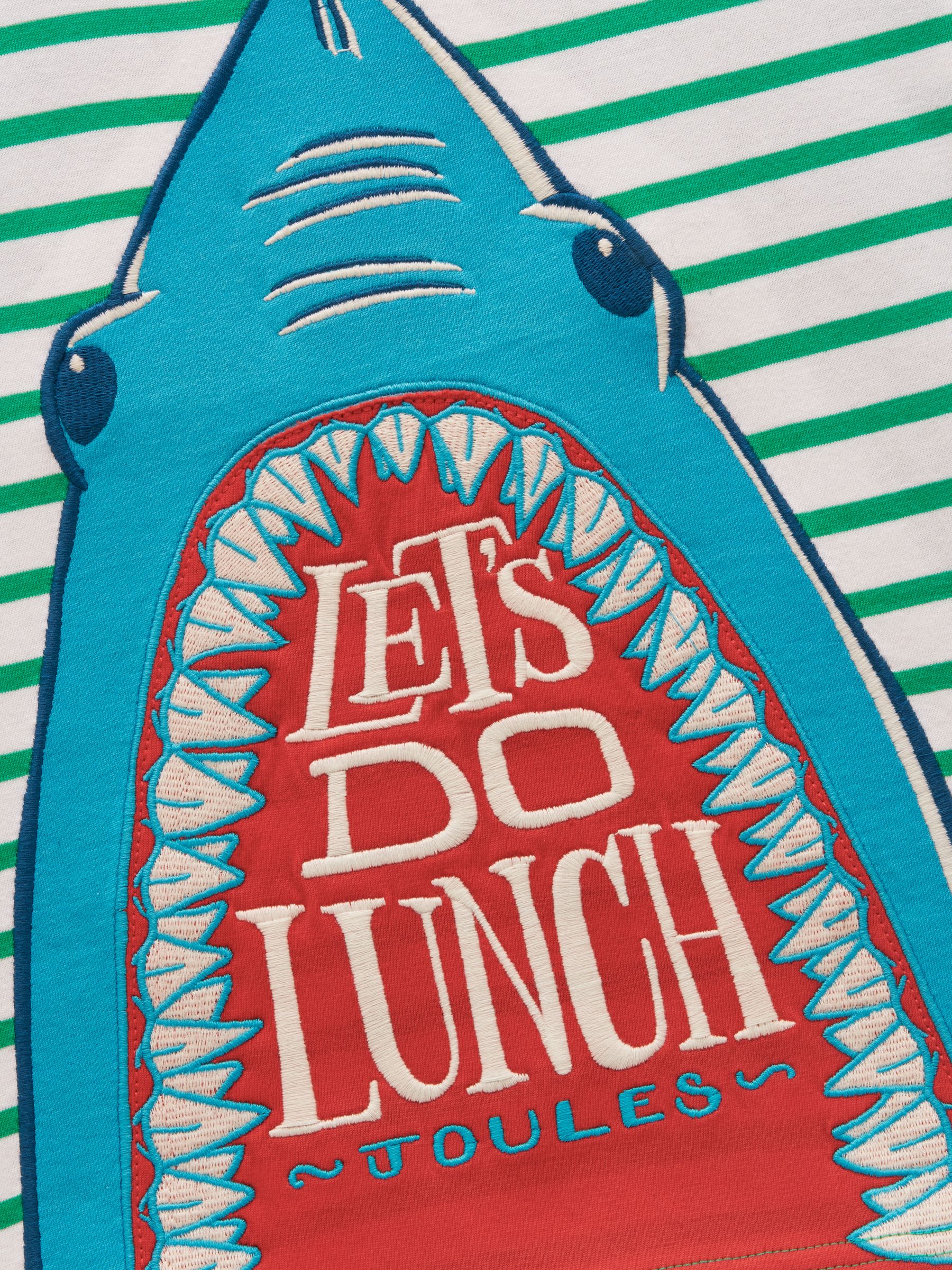 Boys' Archie Green Stripe Applique Graphic T-Shirt - Image 3 of 5