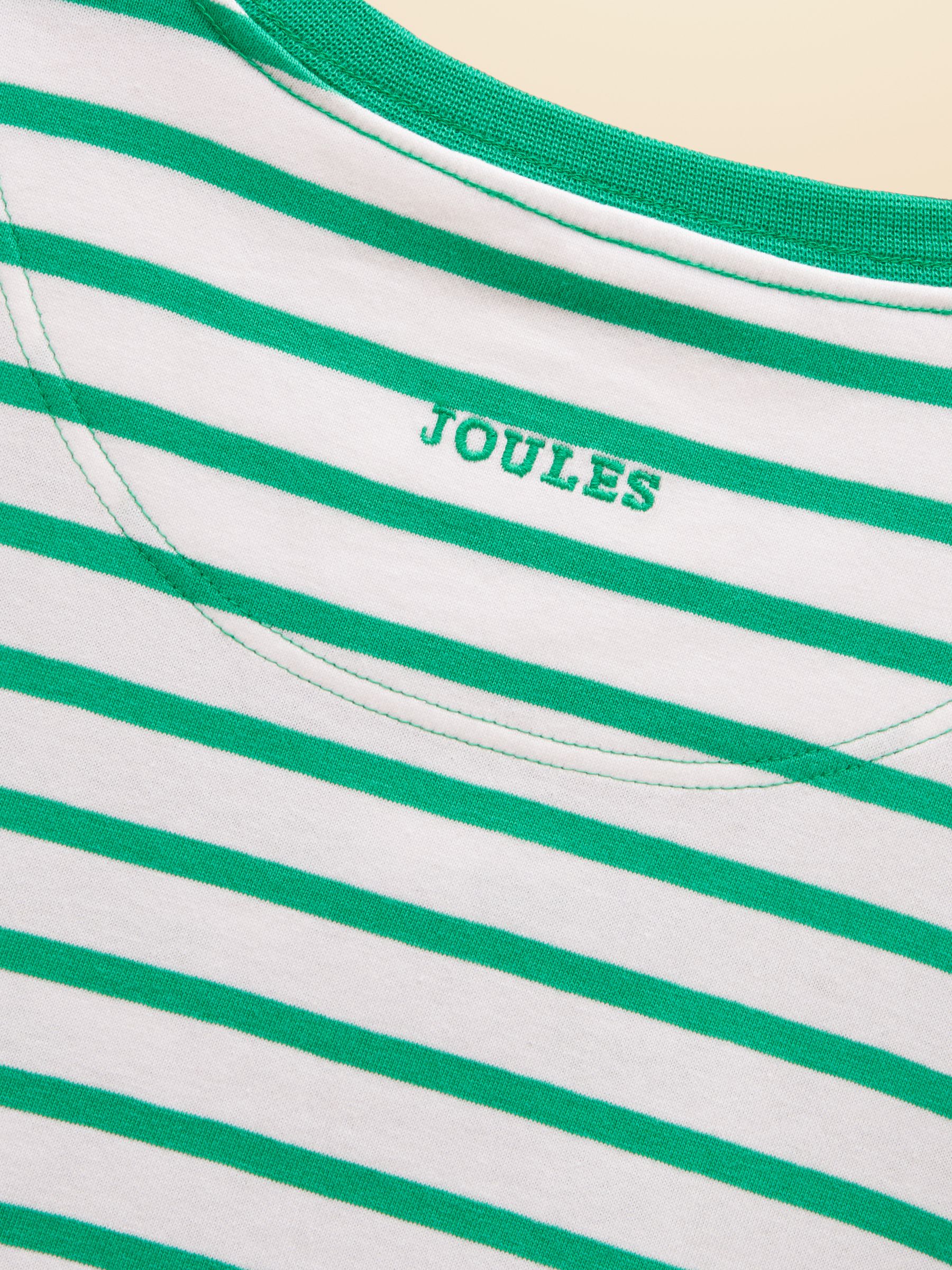 Boys' Archie Green Stripe Applique Graphic T-Shirt - Image 5 of 5