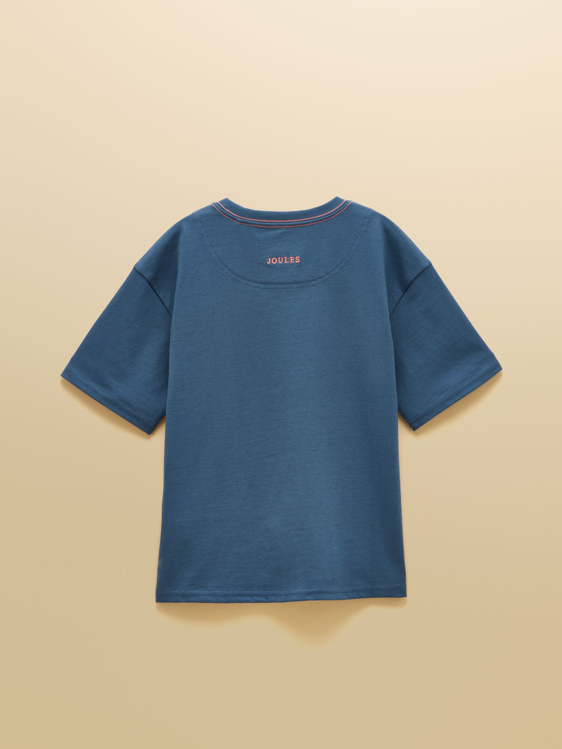 Boys' Archie Navy Short Sleeve Screenprint T-Shirt - Image 2 of 5