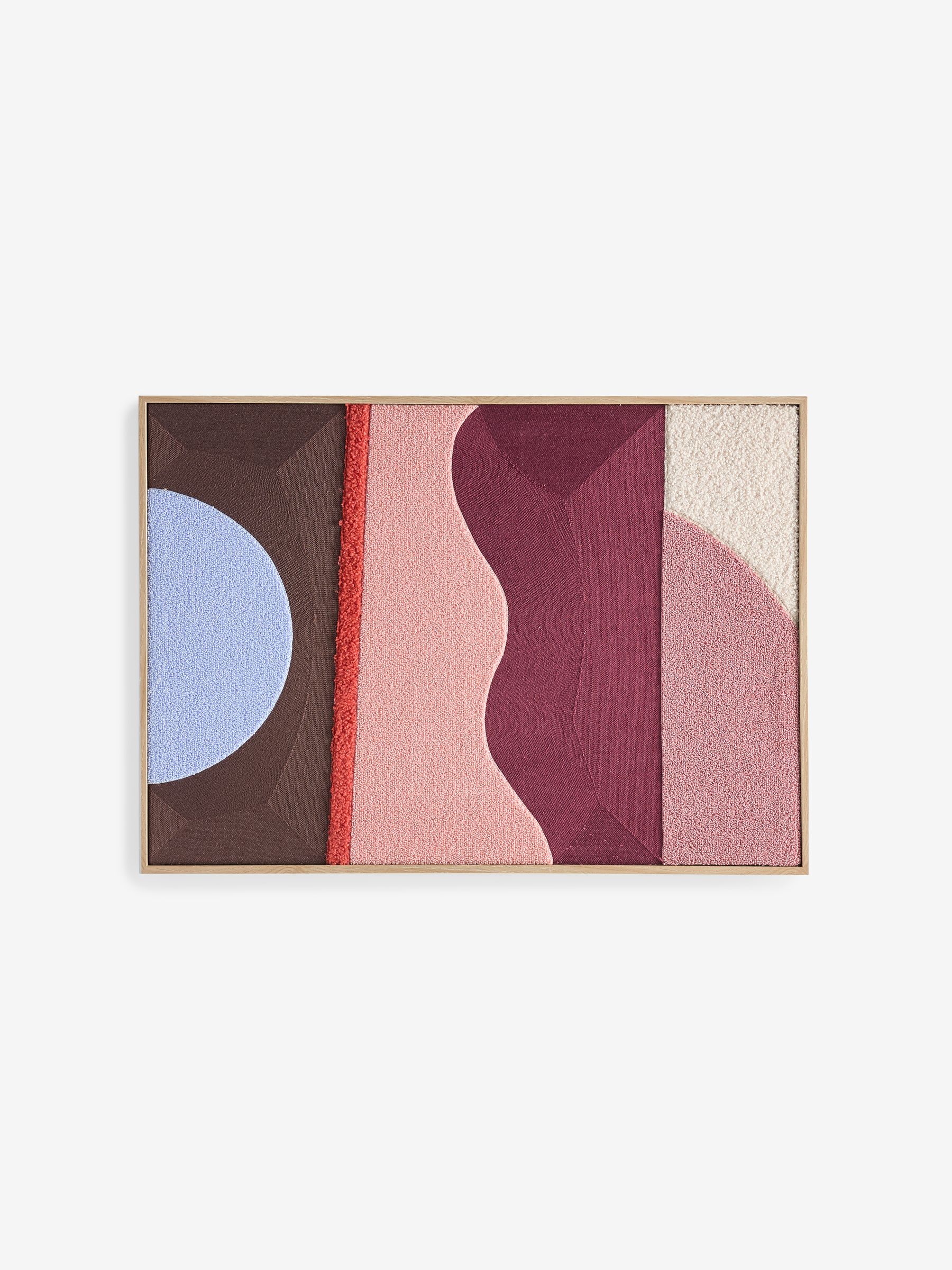 Ronja Wall Art in Pink - Image 4 of 4