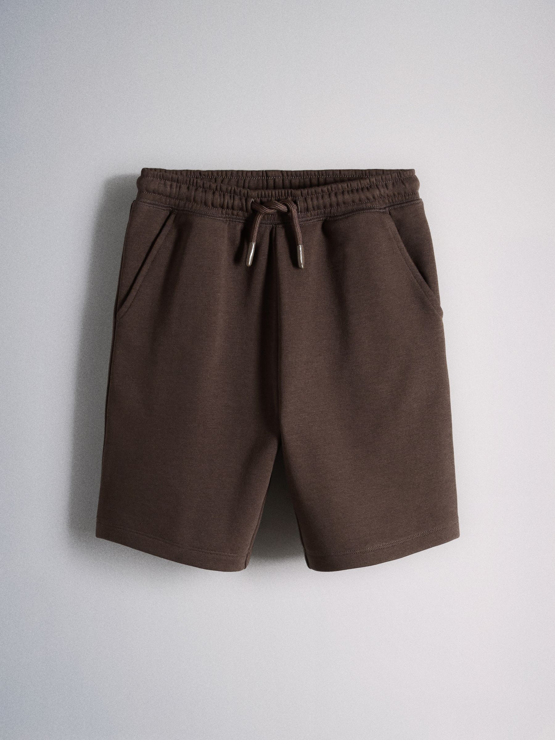 2 Pack Cotton Jersey Short Sleeve T-Shirt and Short Sets Brown/Red - Image 3 of 6