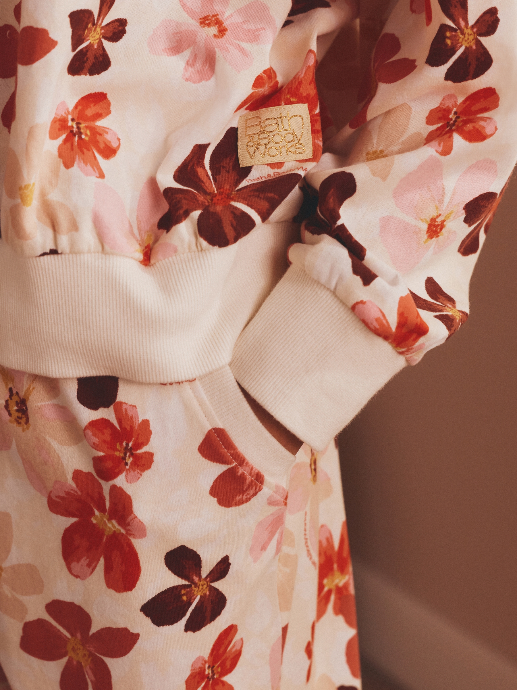 Coral Bloom Cotton Jersey Twosie - Image 6 of 9