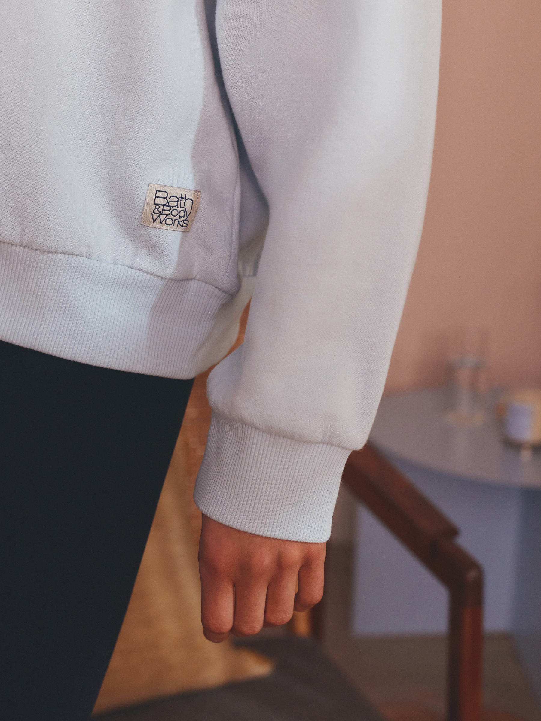 Blue Daisies Crew Neck Sweatshirt - Image 4 of 8