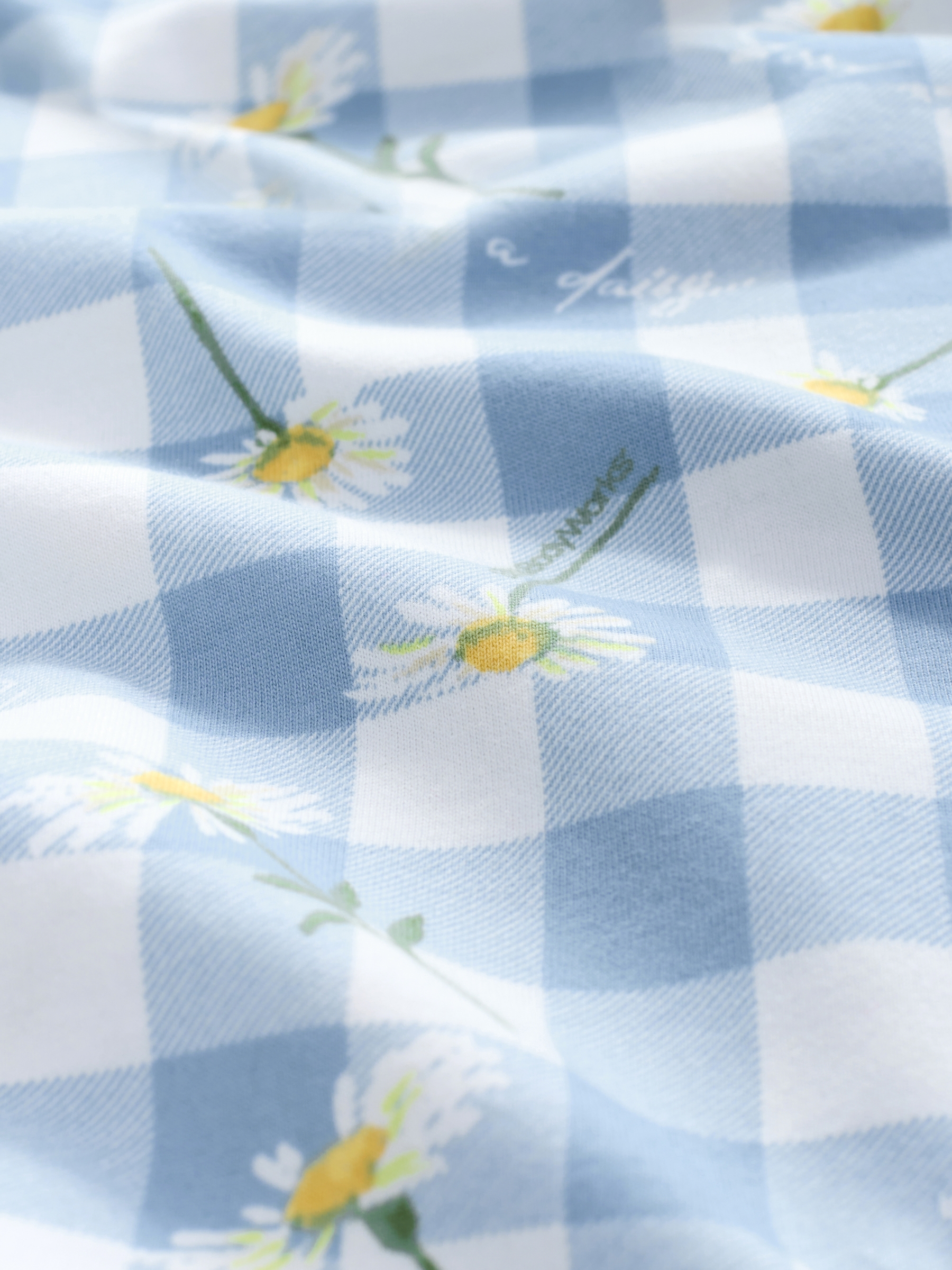 Blue Gingham Daisies Nightie 2 Pack - Image 10 of 11