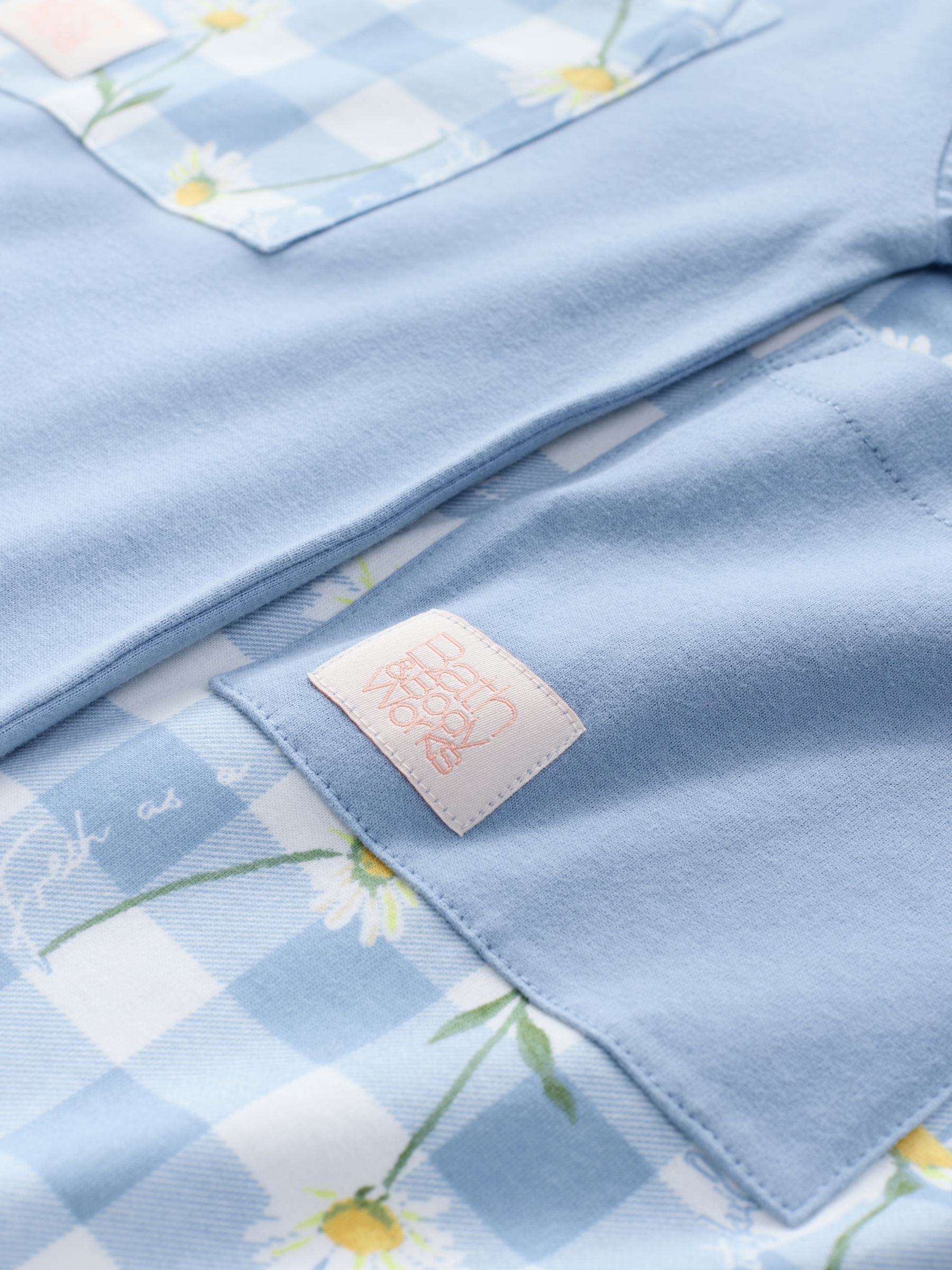 Blue Gingham Daisies Nightie 2 Pack - Image 11 of 11