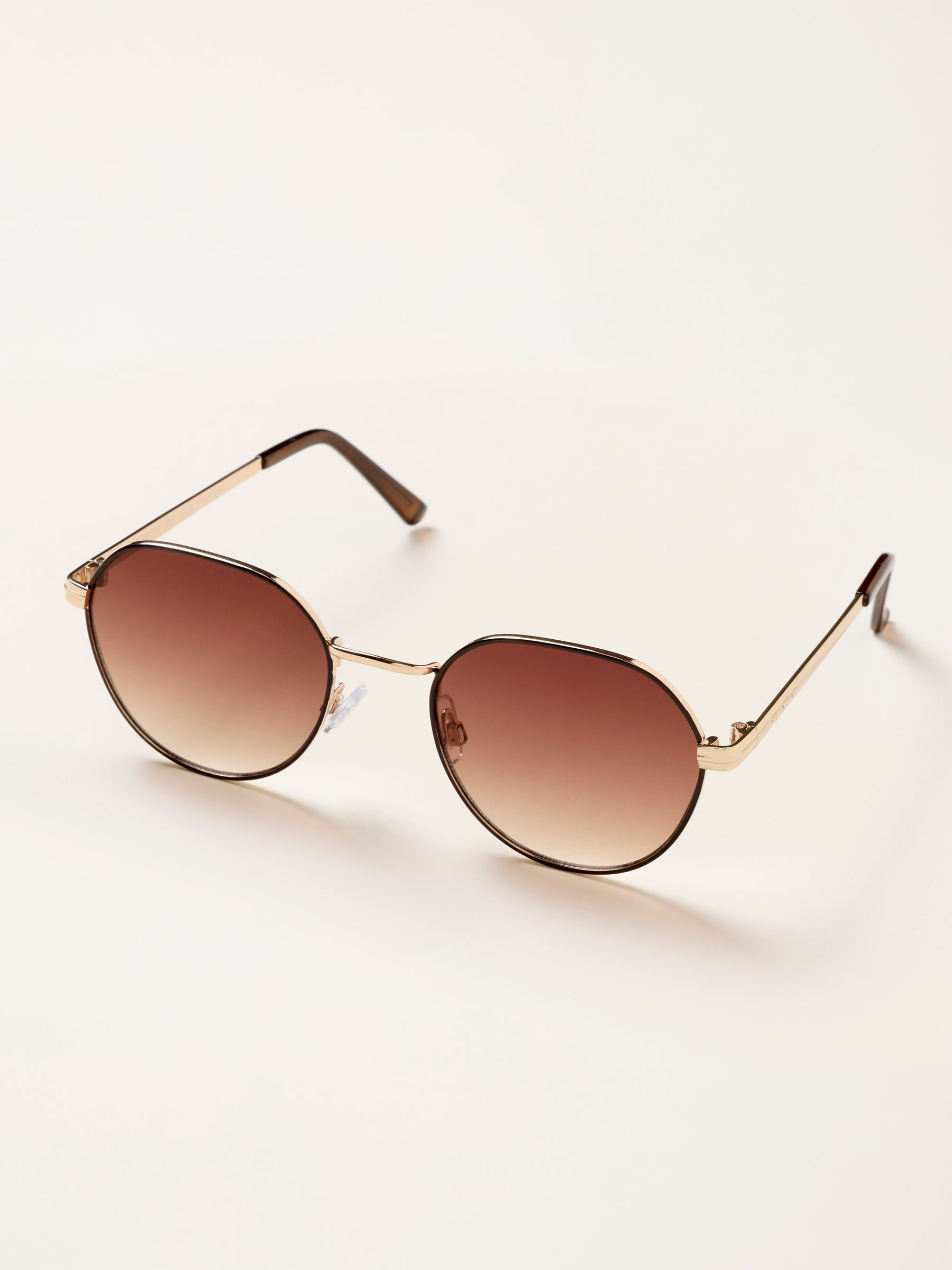 Fossil Madeline Gold & Tan Sunglasses Meller | Banna Fossil Olive - Sunglasses main image 2