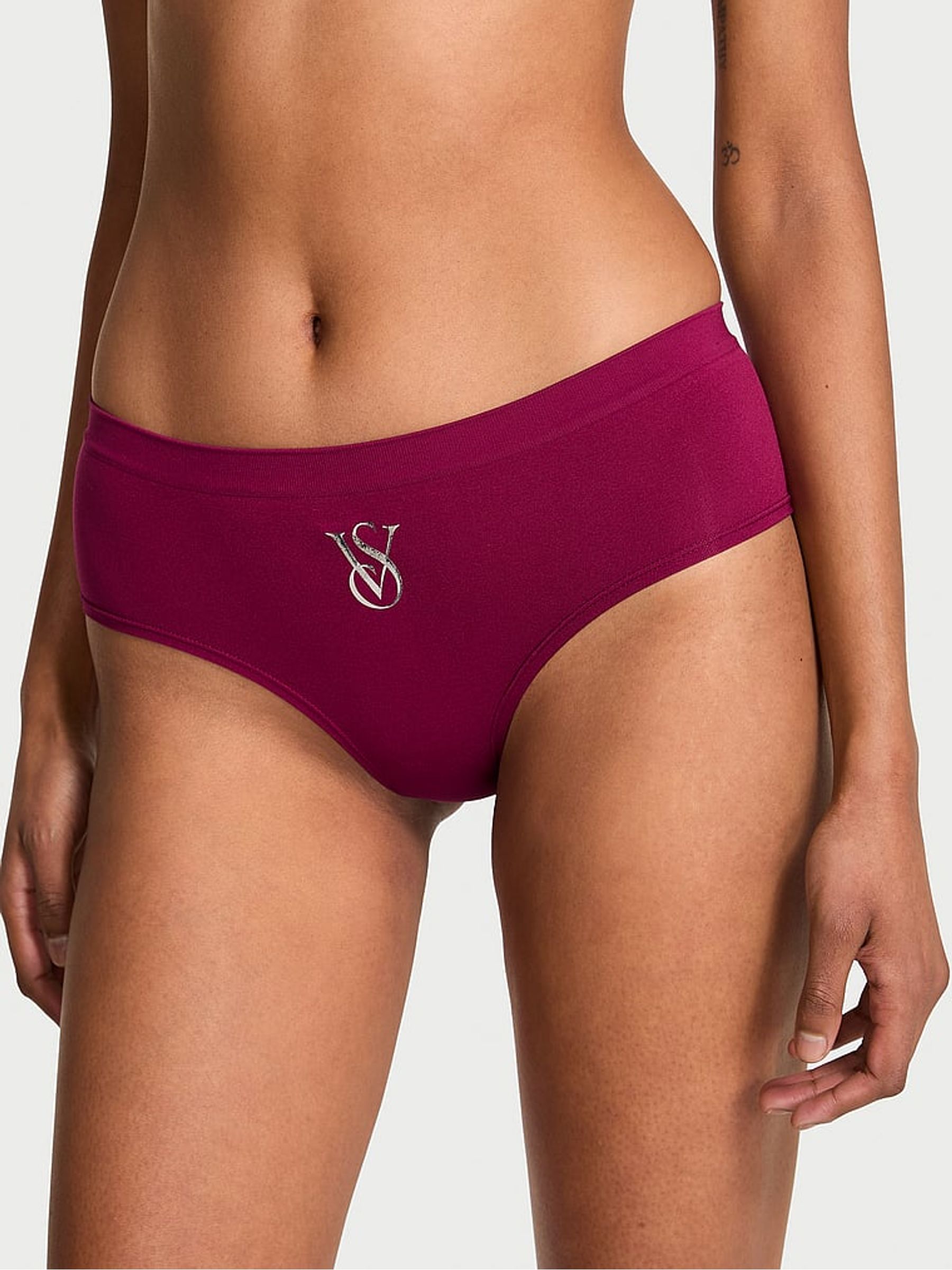 Fresh Jam Purple Hipster Sparkle Logo Knickers - Image 1 of 2