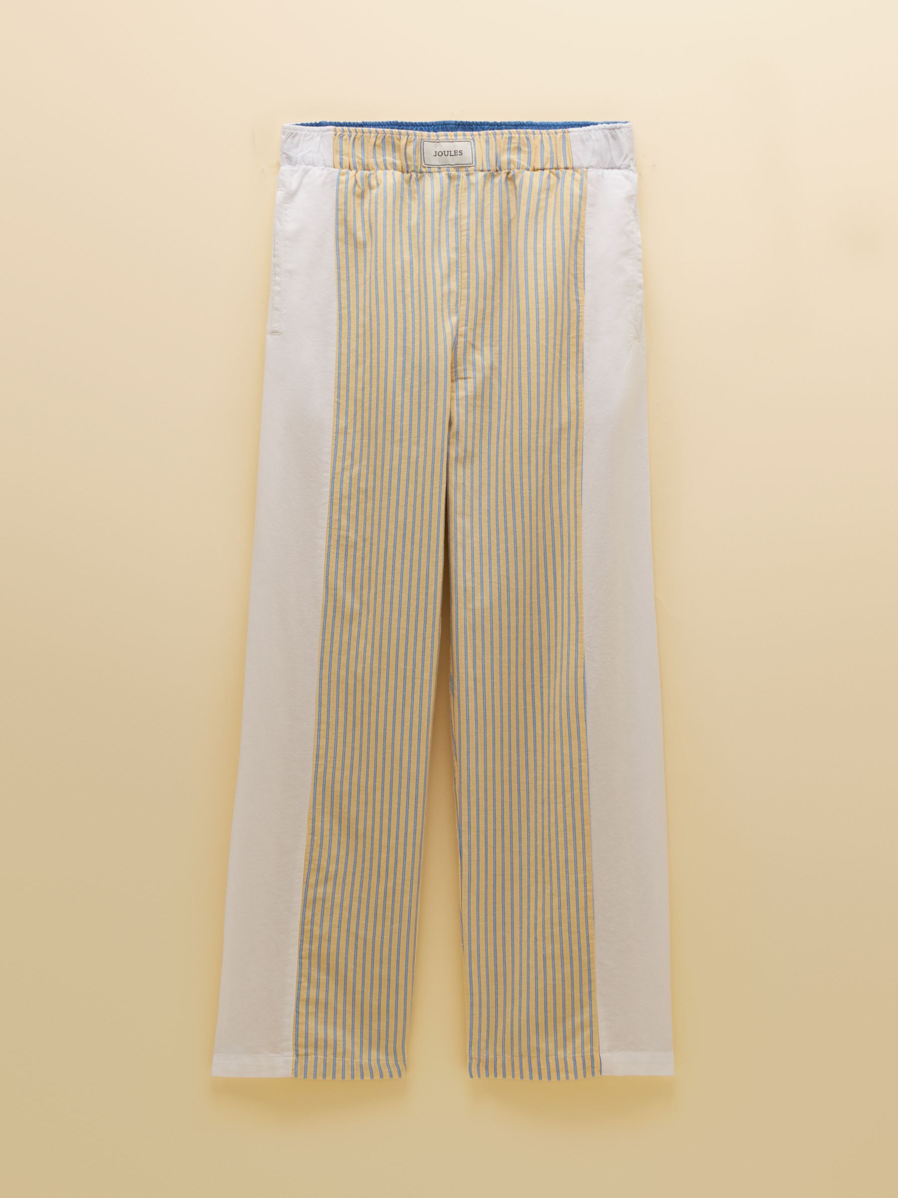 Hallie Yellow Stripe Pull On Cotton Trousers - Image 10 of 10