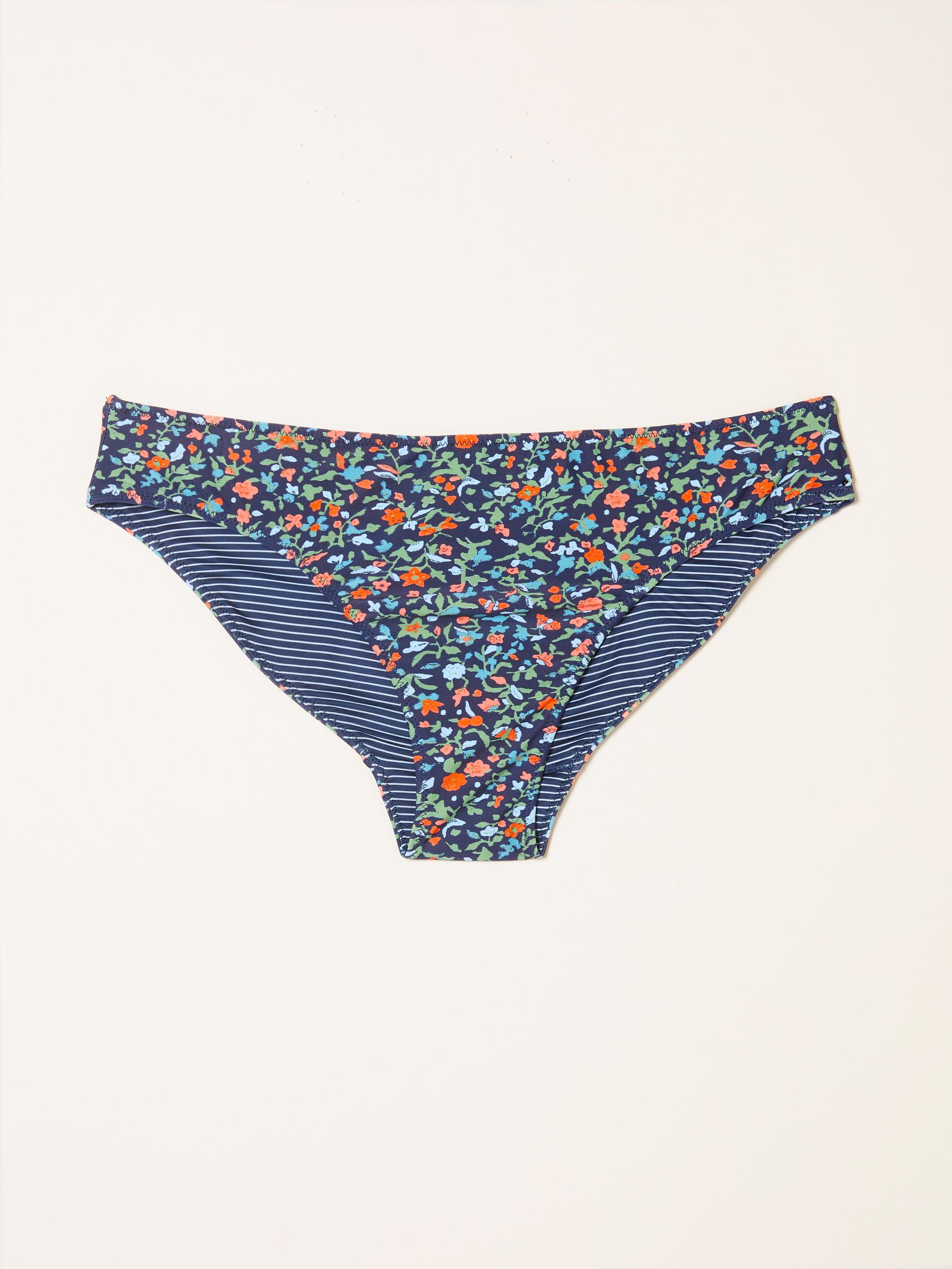Joss Navy Surf Ditsy Bikini Bottom - Image 6 of 6
