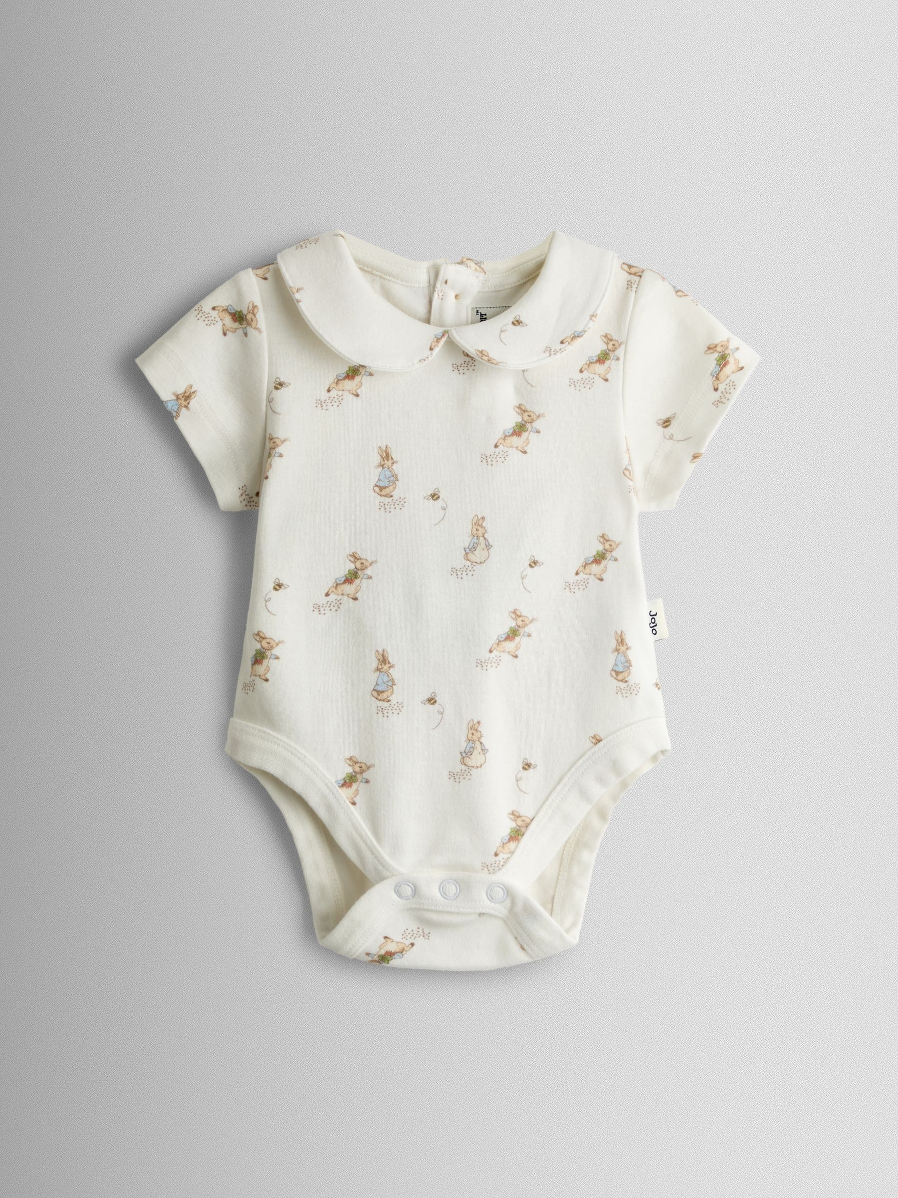 Green Peter Rabbit™ Cheesecloth Dungaree & Body Set - Image 3 of 8