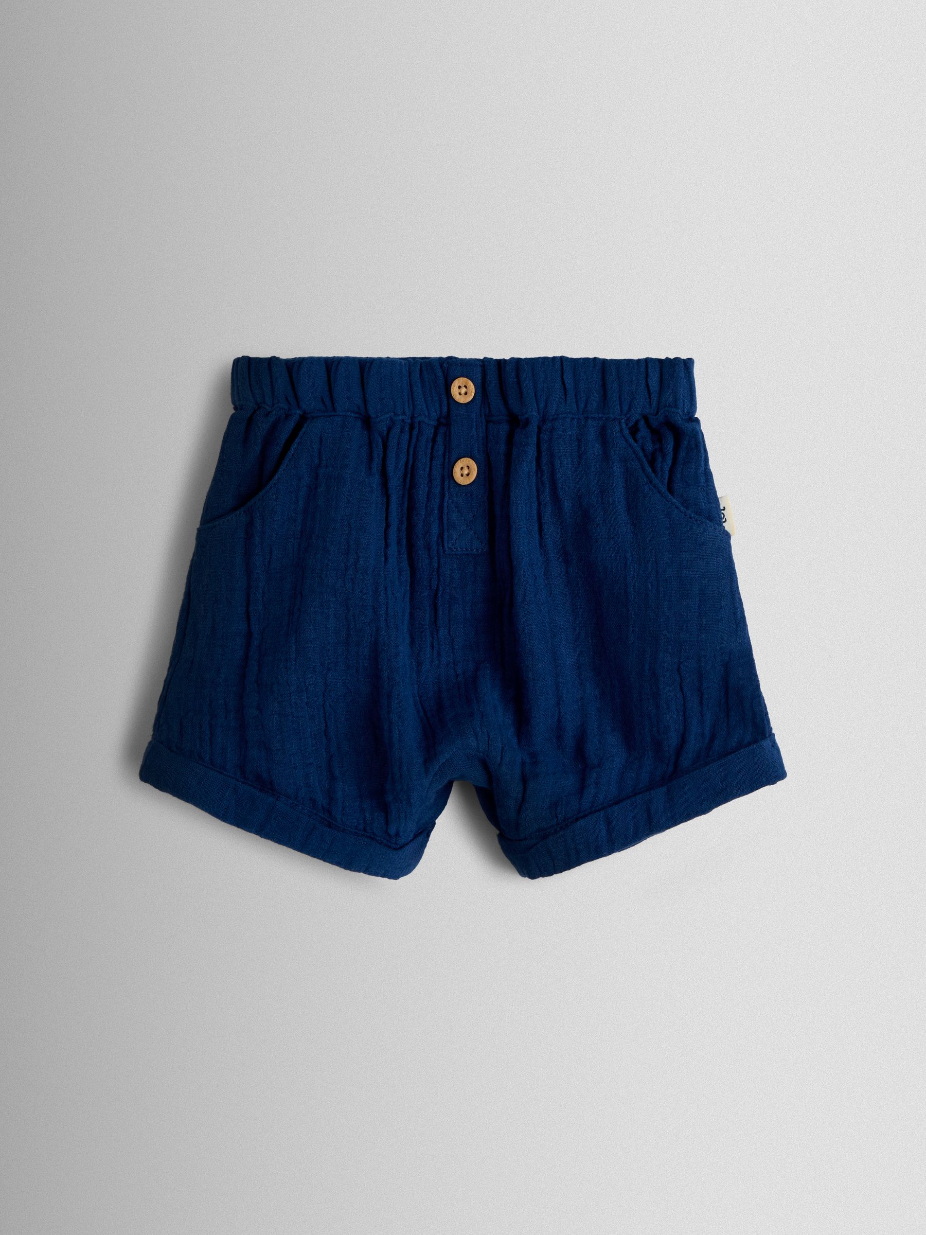 Navy Peter Rabbit™ 2-Piece Shirt & Shorts Set - Image 4 of 6