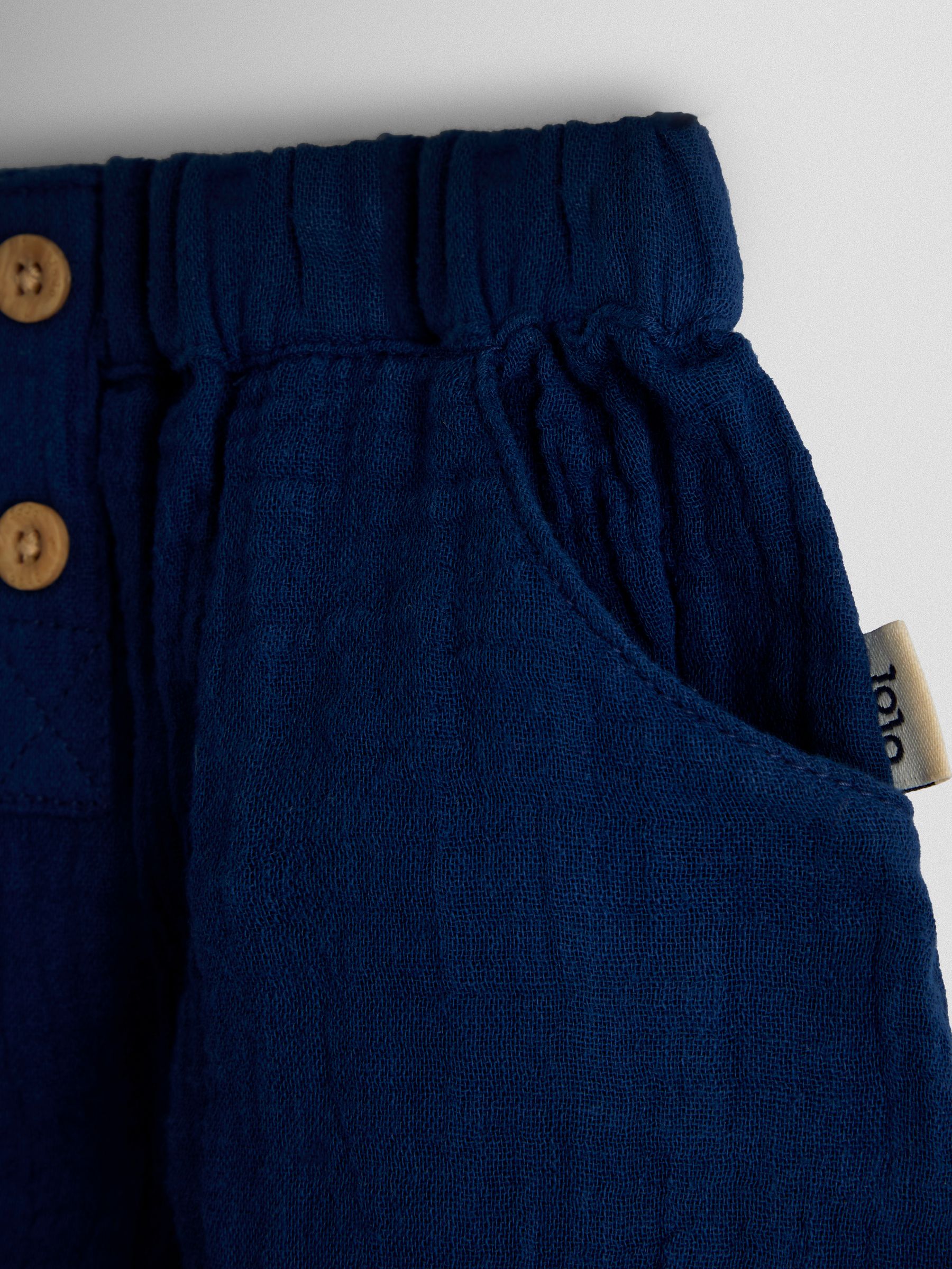 Navy Peter Rabbit™ 2-Piece Shirt & Shorts Set - Image 6 of 6 Navy Peter Rabbit™ 2-Piece Shirt & Shorts Set - Image 6 of 6