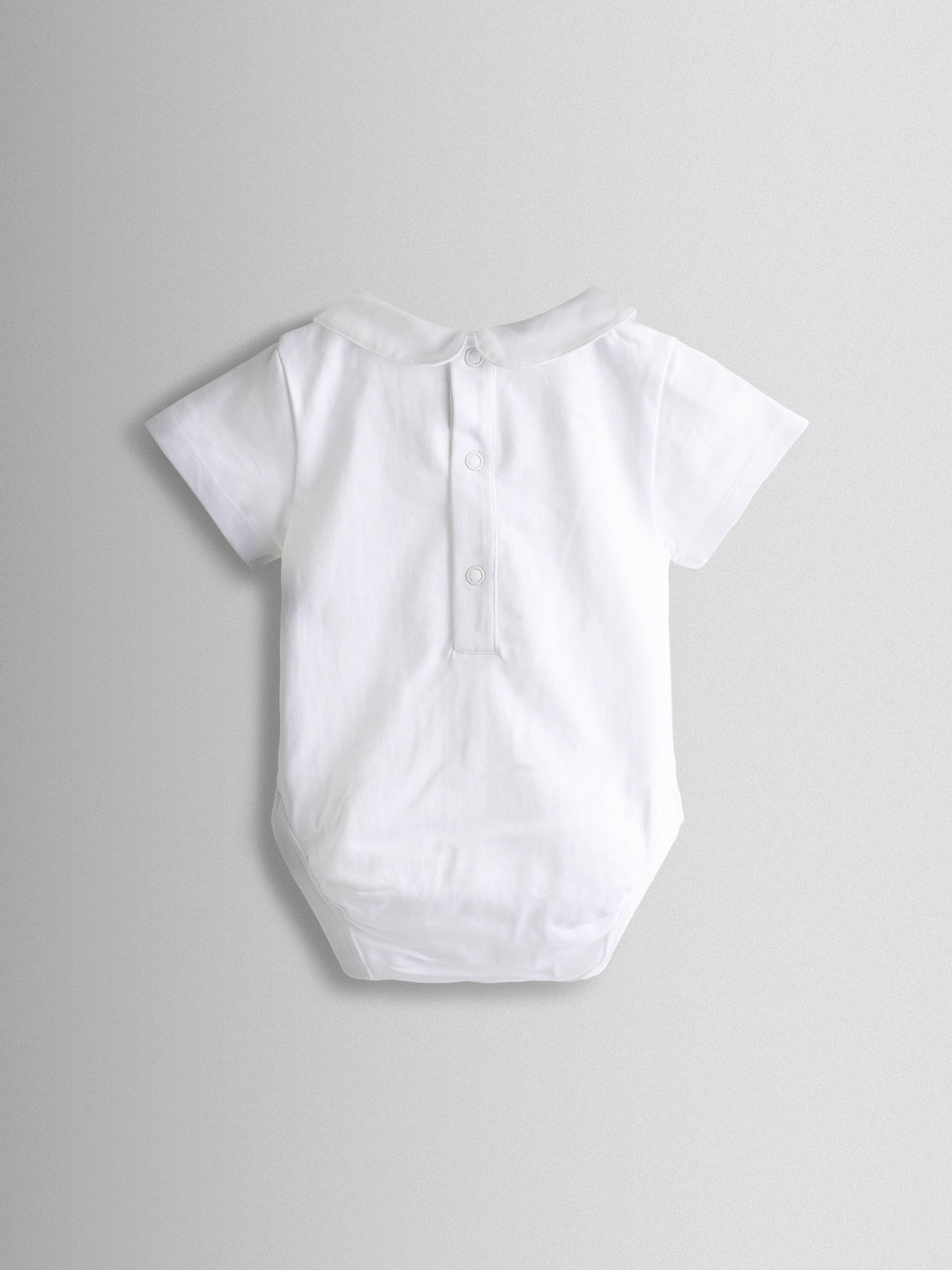 Blue Peter Rabbit™ Stripe Dungaree, Body & Hat Set - Image 9 of 11