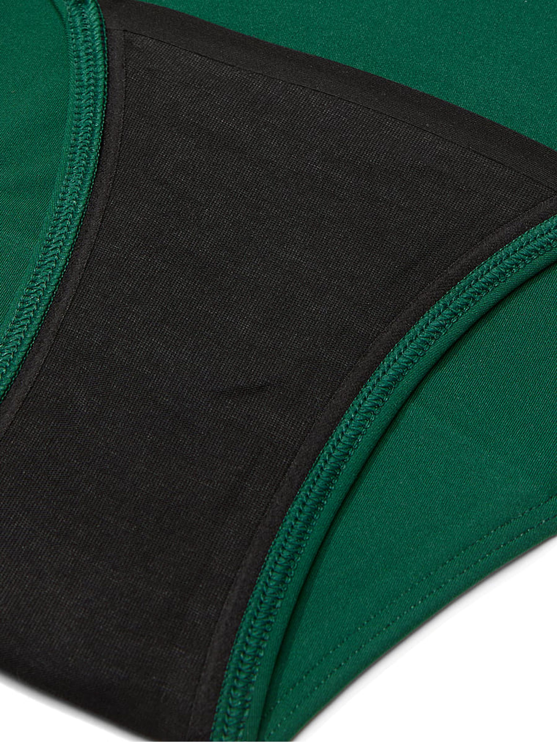 Jaguar Green Hipster Period Knickers - Image 3 of 3