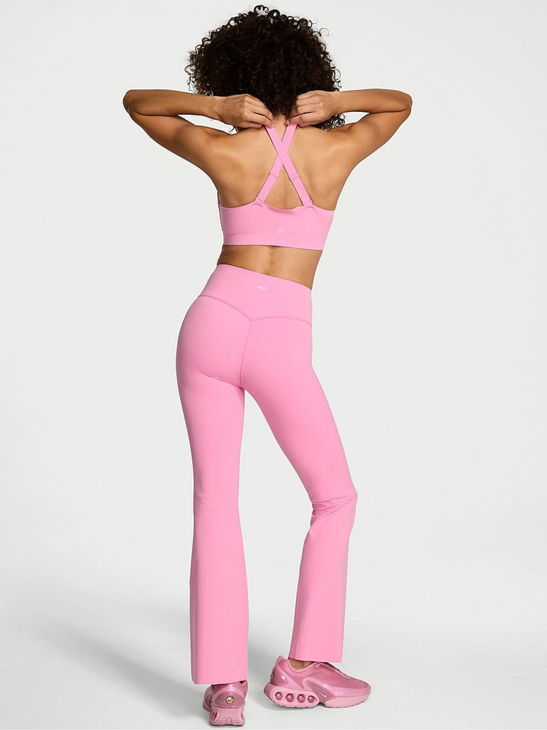 Pink Sugar Elevate™ Stretch Flare Leggings - Image 2 of 3