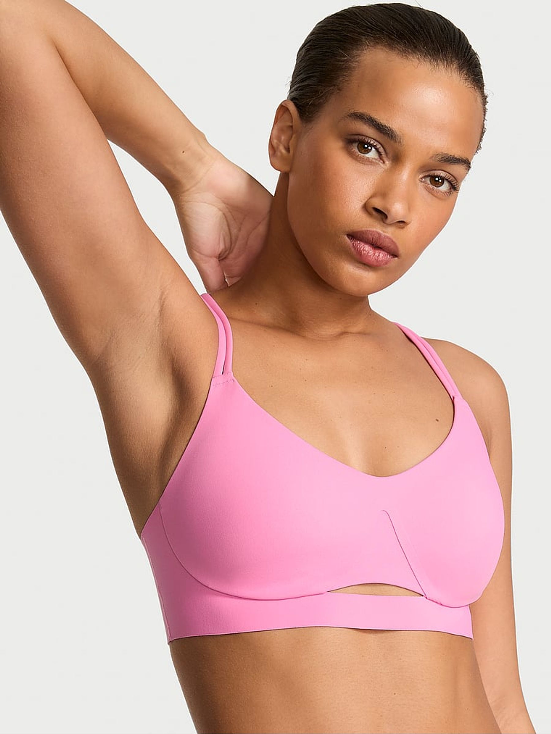Pink Sugar Elevate™ Strappy Comfort Low Impact Sports Bra - Image 1 of 3