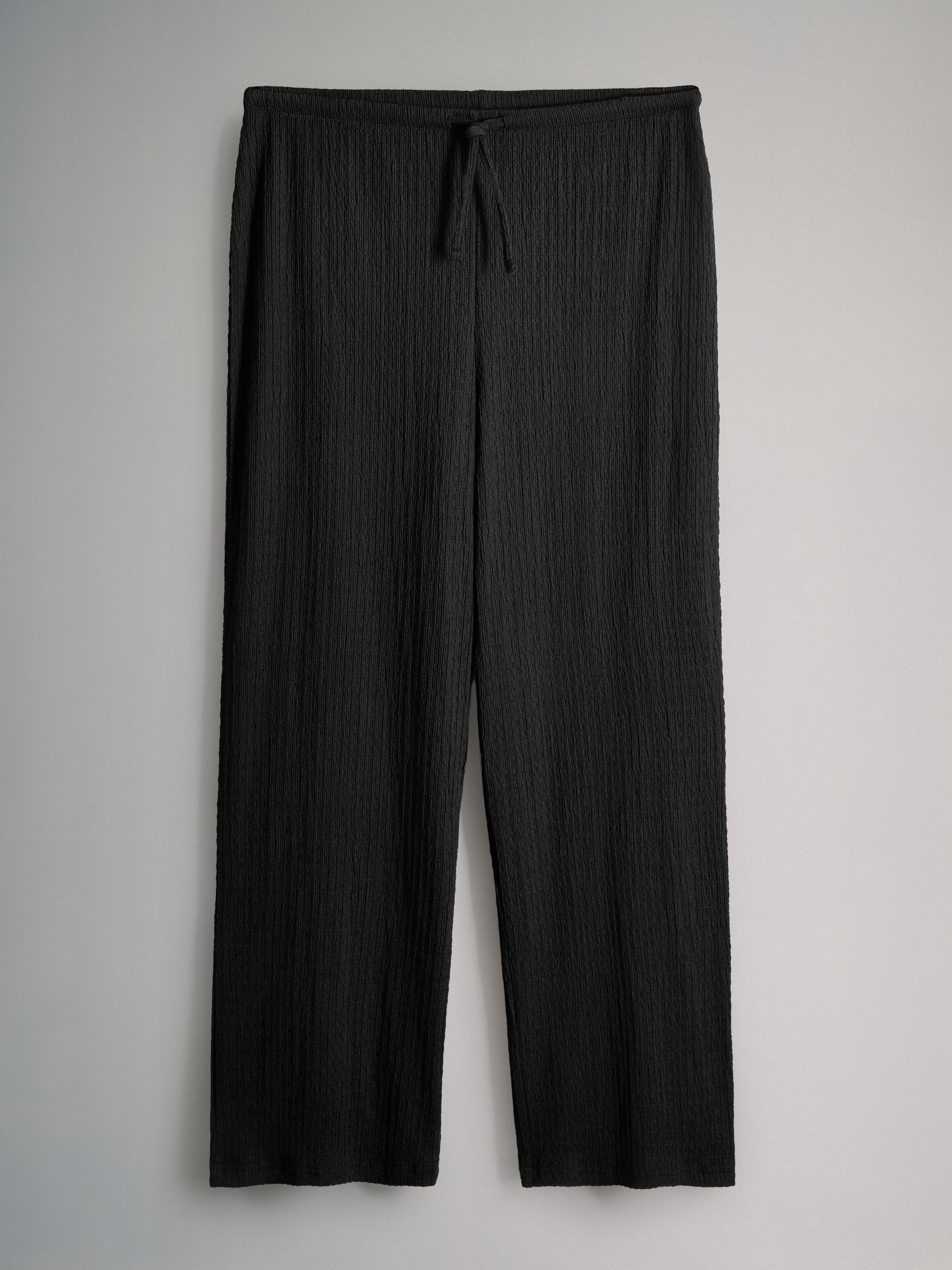 Textured V-Neck T-Shirt and Trousers Co-ord - Image 3 of 5