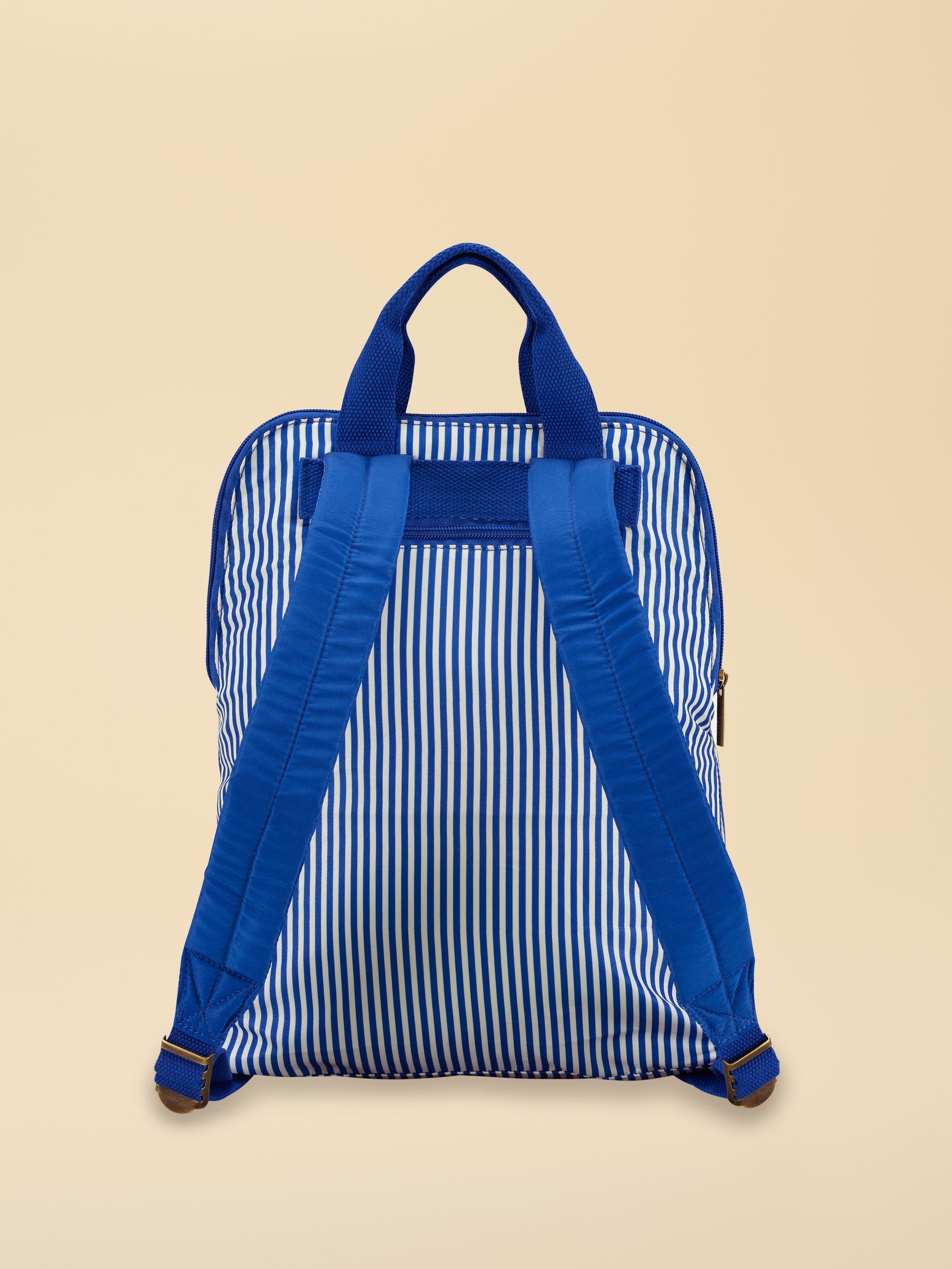 Ticking Stripe Packaway Backpack - Image 2 of 4