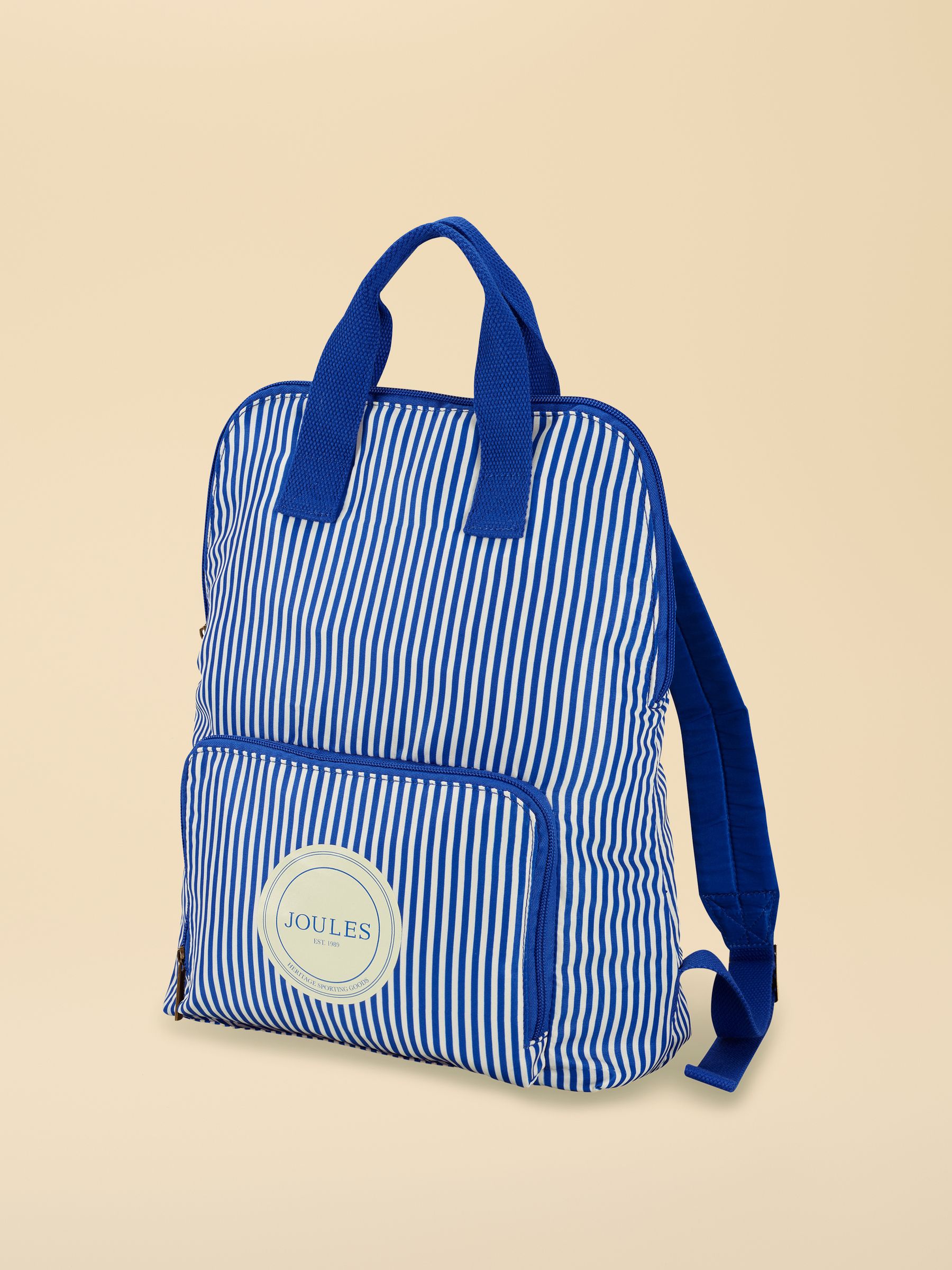 Ticking Stripe Packaway Backpack - Image 3 of 4