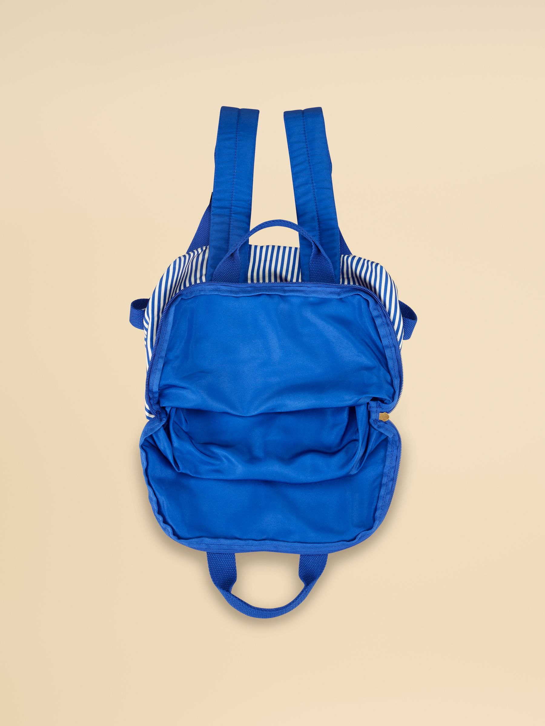 Ticking Stripe Packaway Backpack - Image 4 of 4