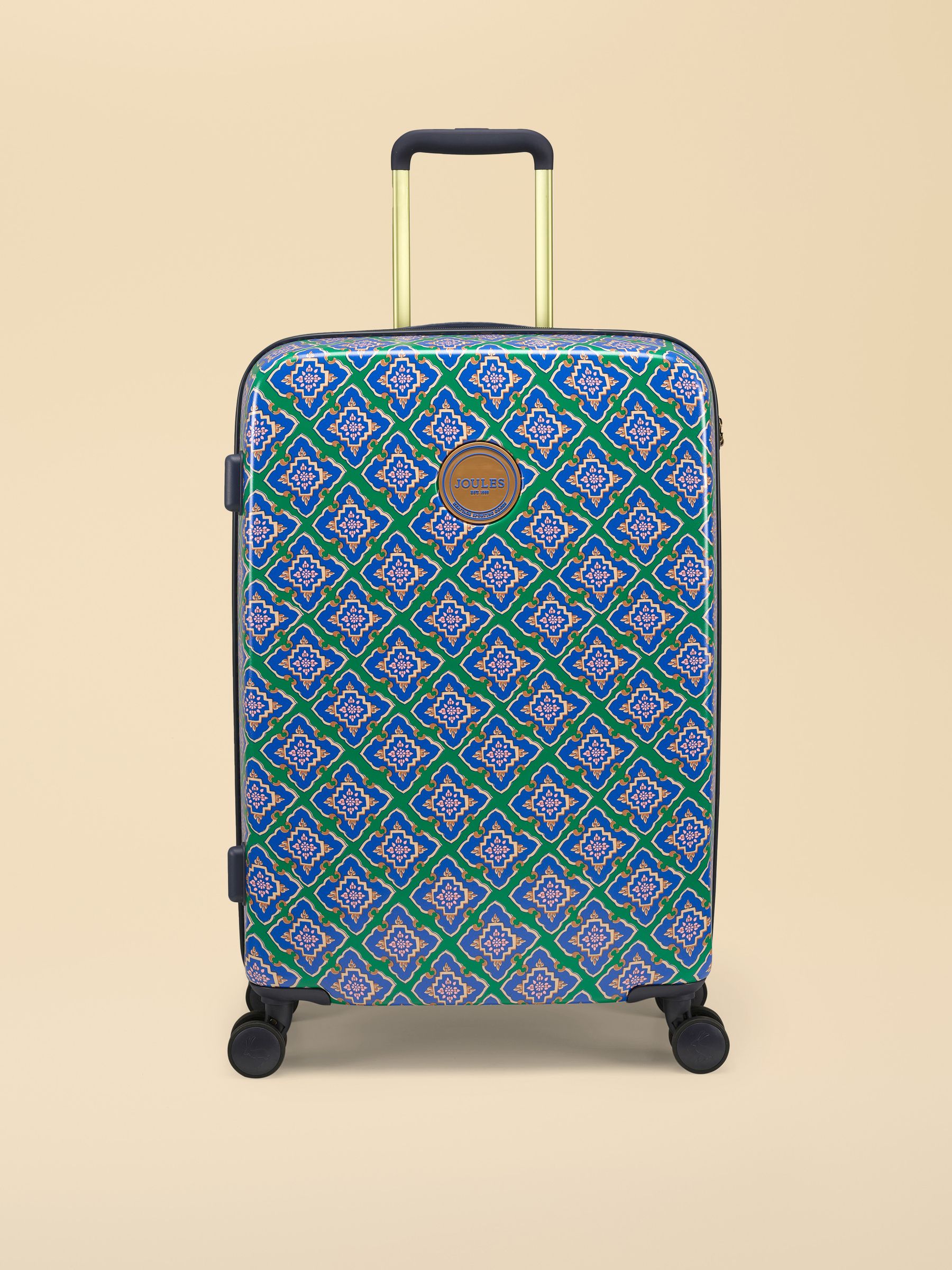 Tile Diamond Medium Four Wheel Hard Shell Suitcase - Image 5 of 12