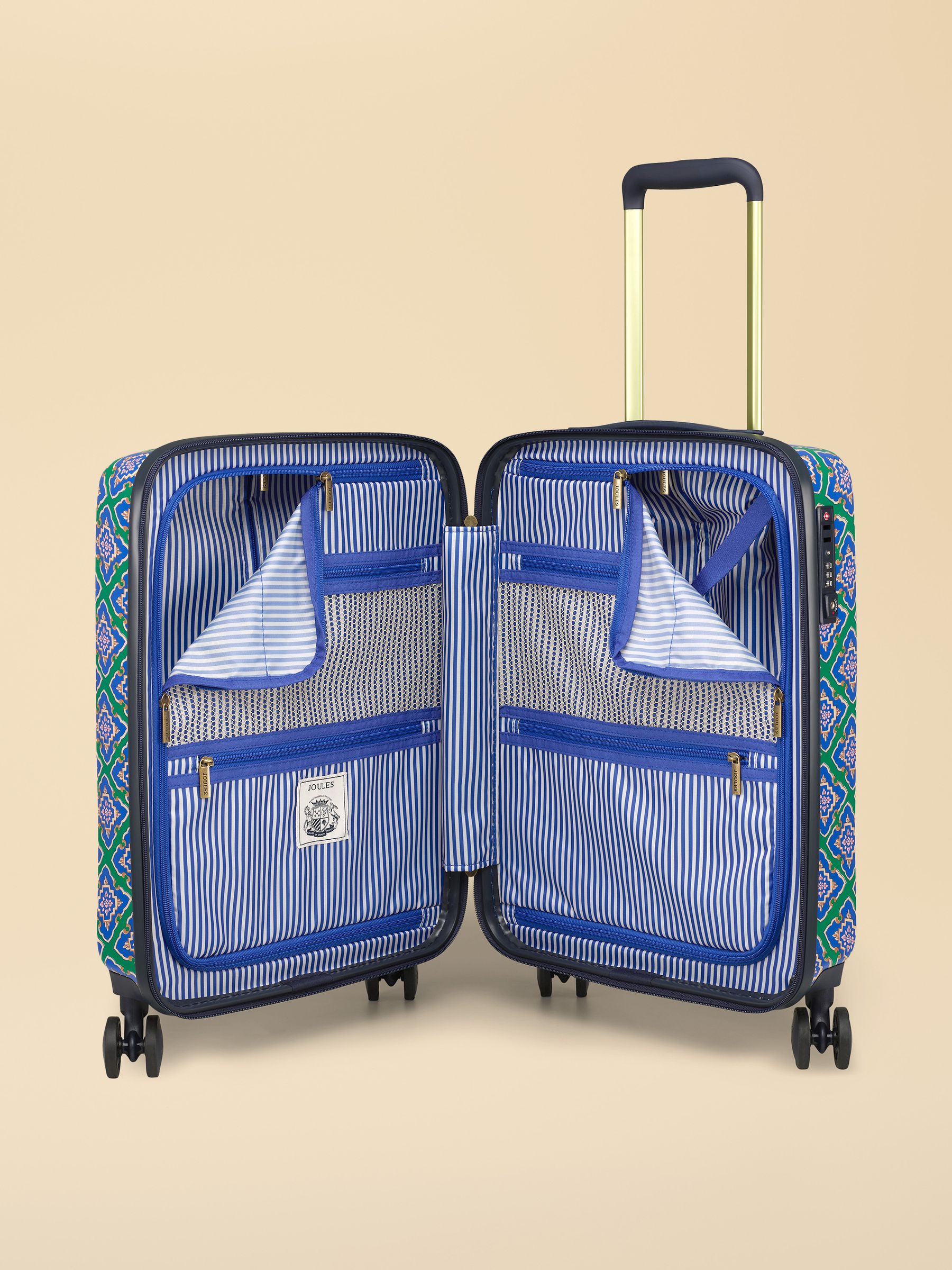Tile Diamond Medium Four Wheel Hard Shell Suitcase - Image 7 of 12