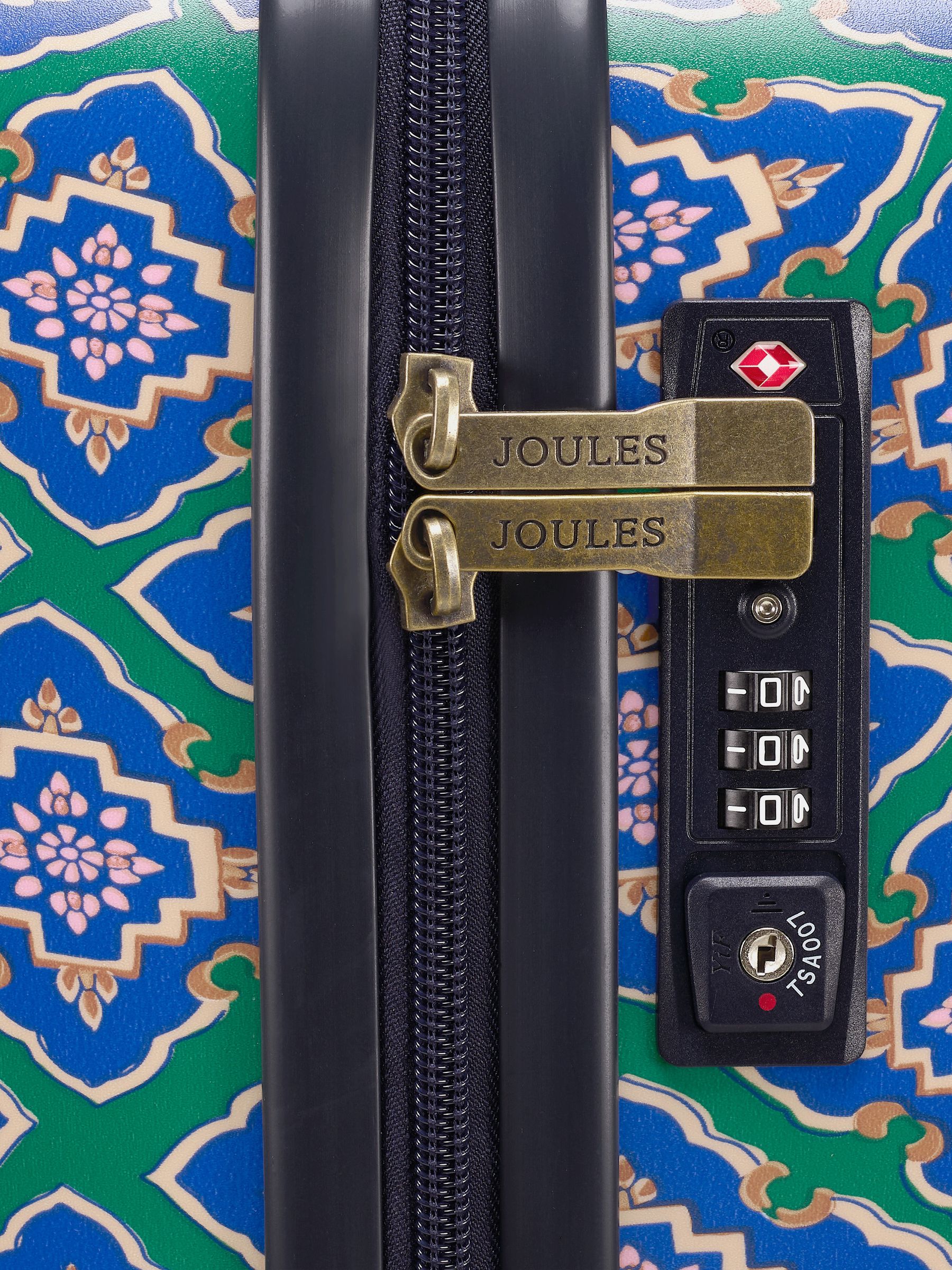 Tile Diamond Medium Four Wheel Hard Shell Suitcase - Image 9 of 12