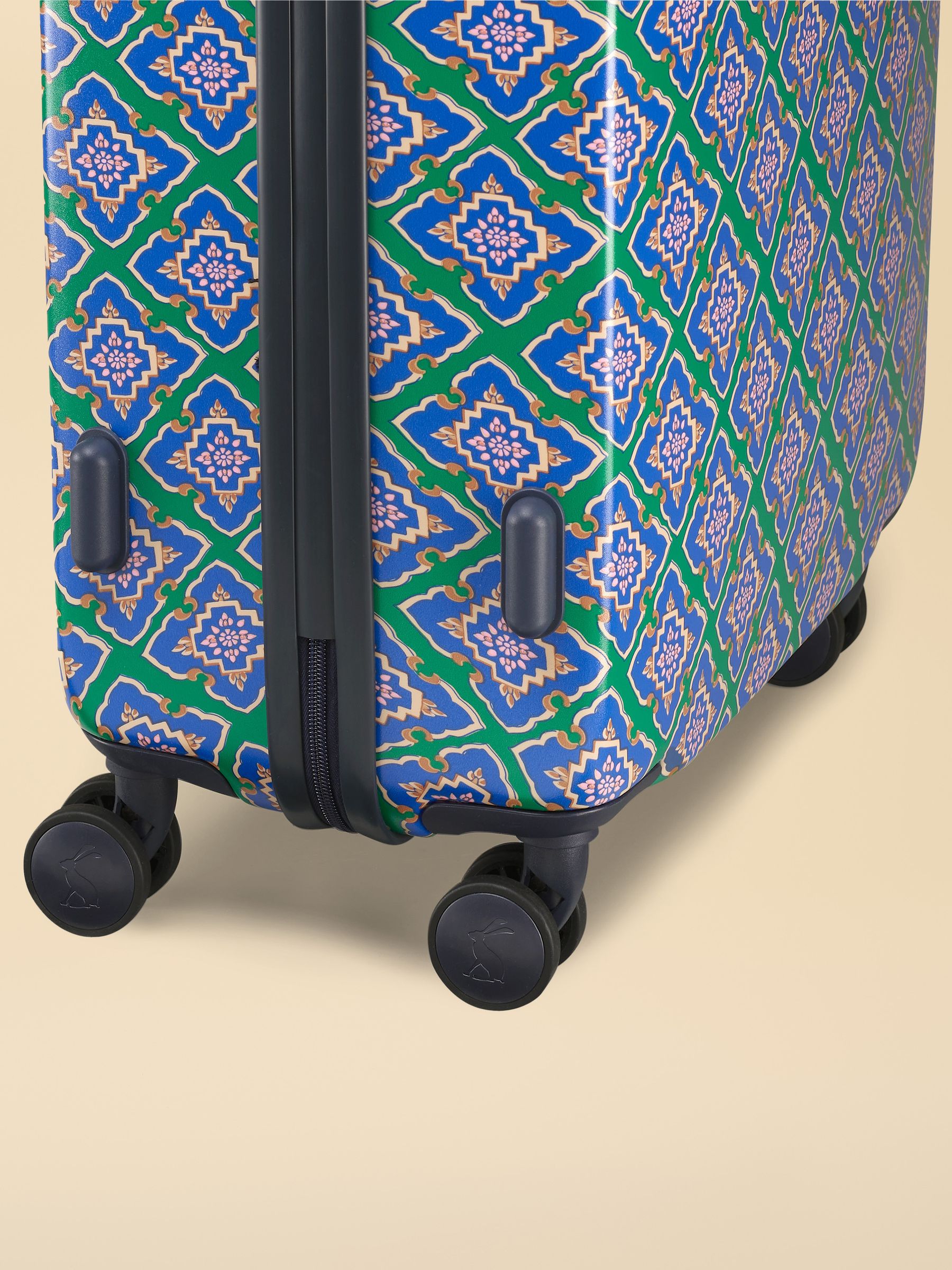 Tile Diamond Large Four Wheel Hard Shell Suitcase - Image 11 of 12