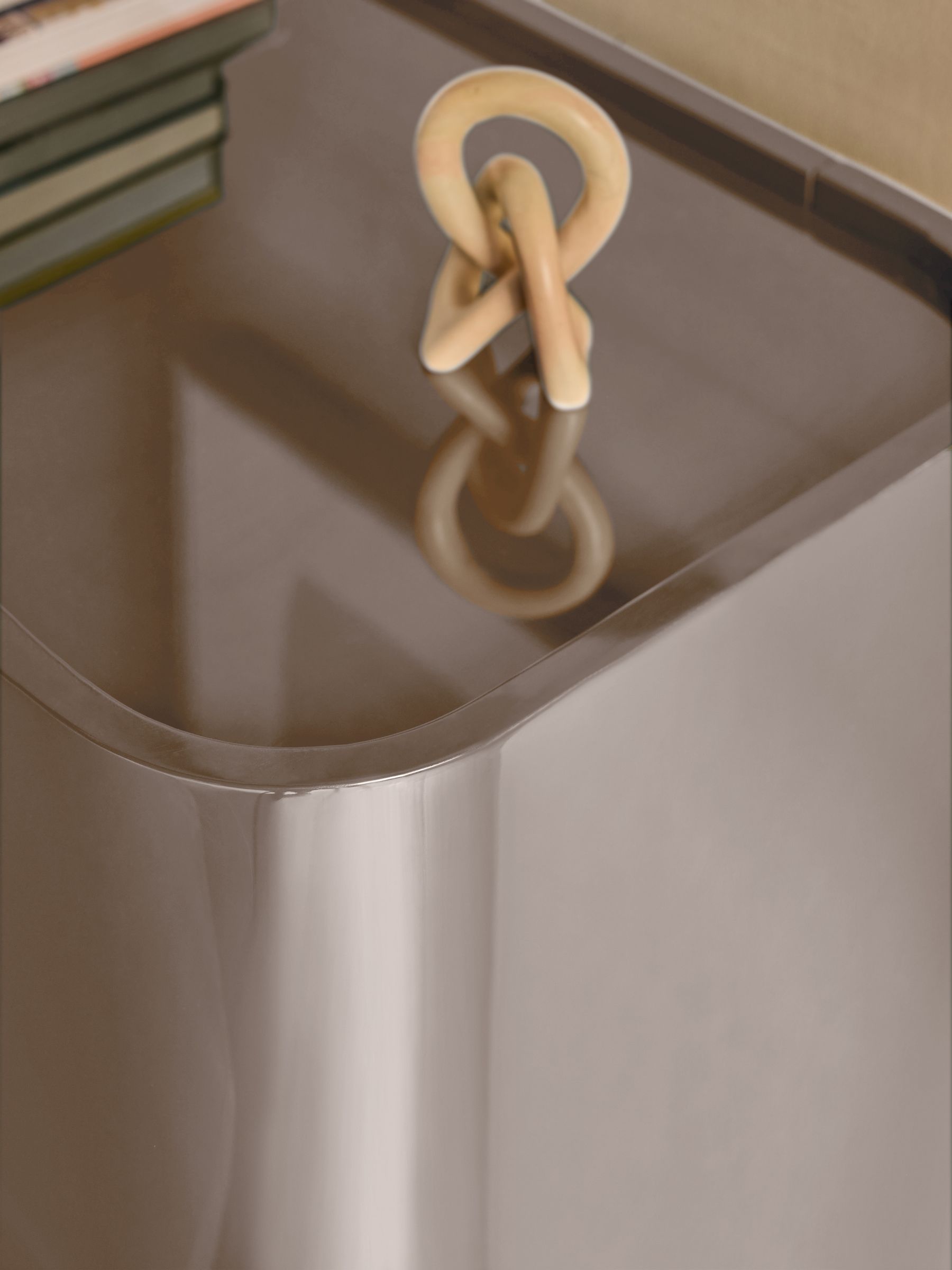 Kain Small Sideboard in Mushroom Grey Gloss - Image 2 of 5