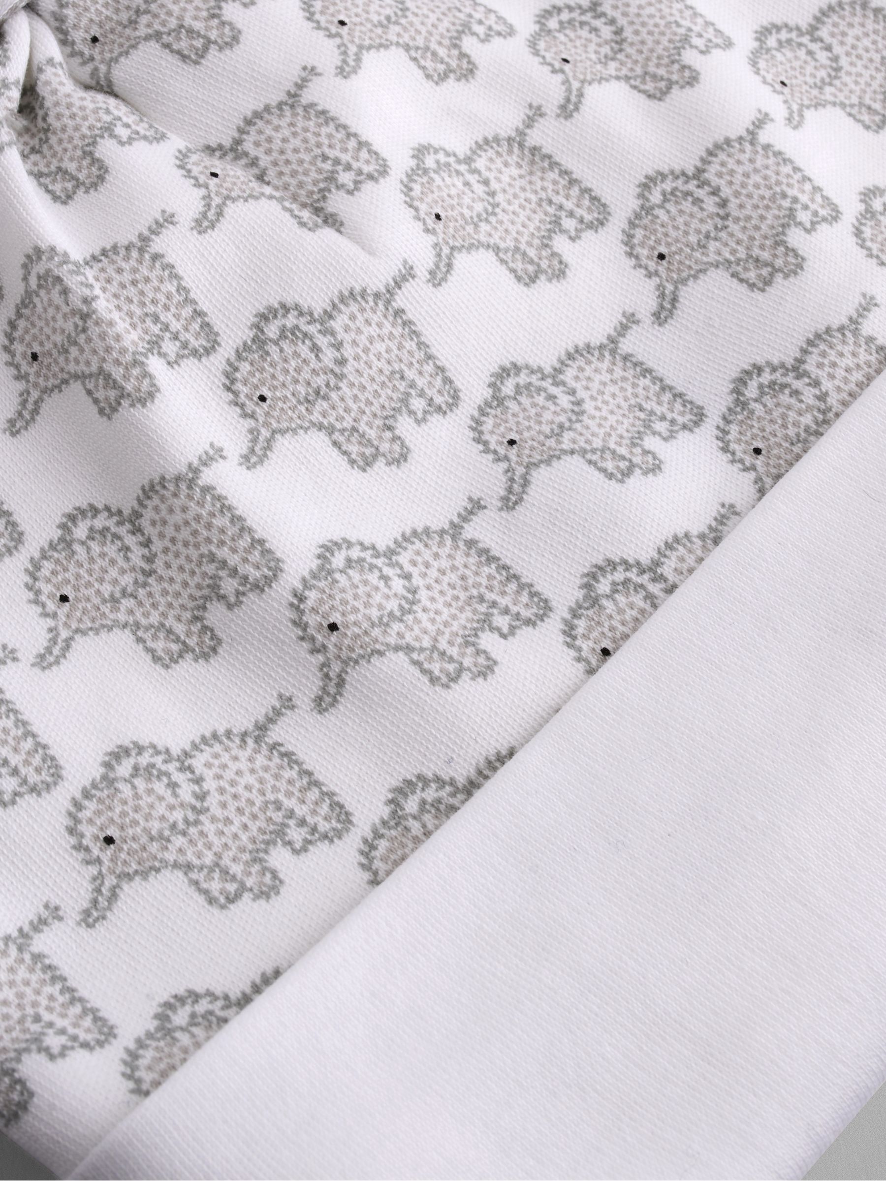 Grey 3-Pack Elephant, Stripe & Star Baby Hats - Image 8 of 8 Grey 3-Pack Elephant, Stripe & Star Baby Hats - Image 8 of 8